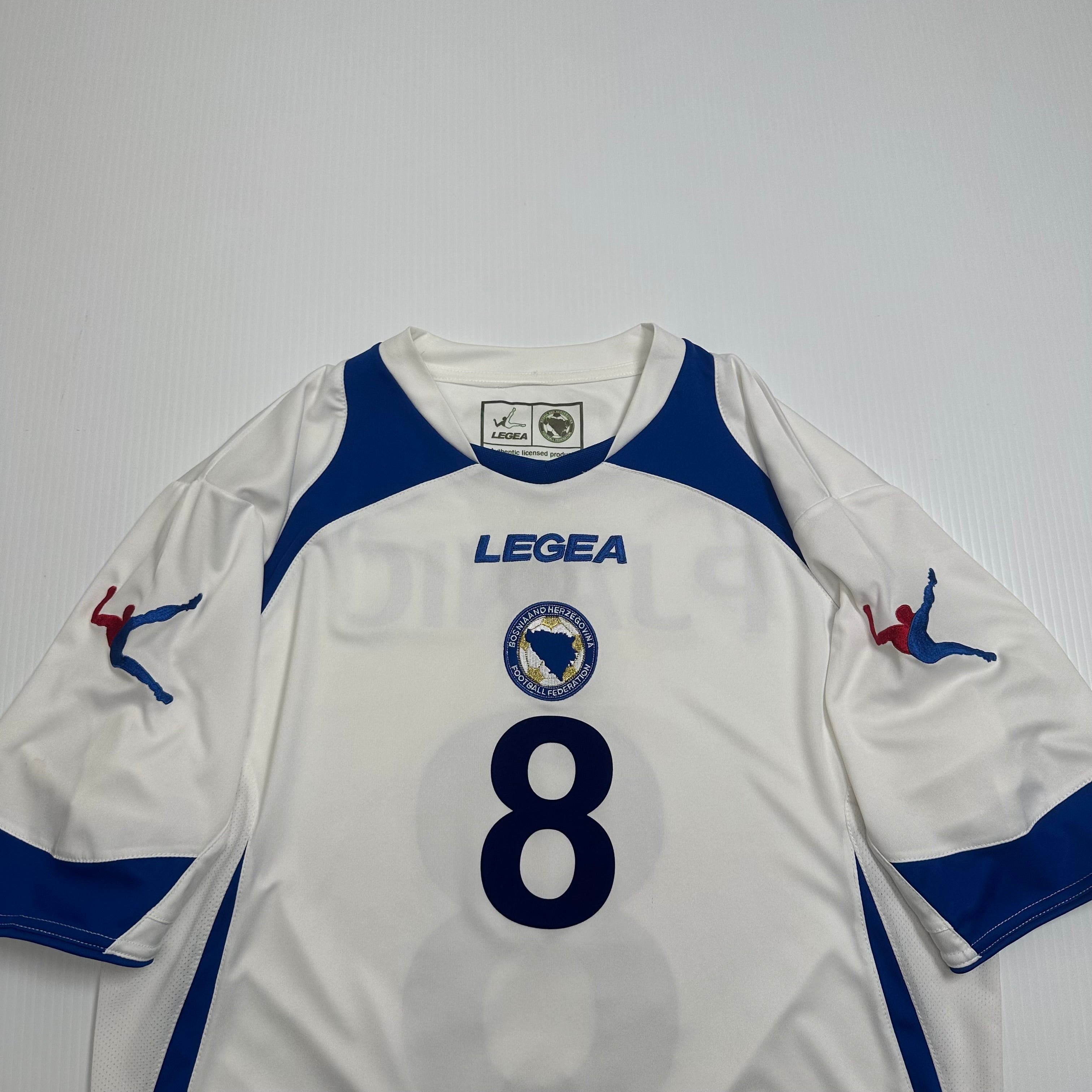 2013 Legea Bosnia & Herzegovina Miralem Pjanic #8 Away Kit L
