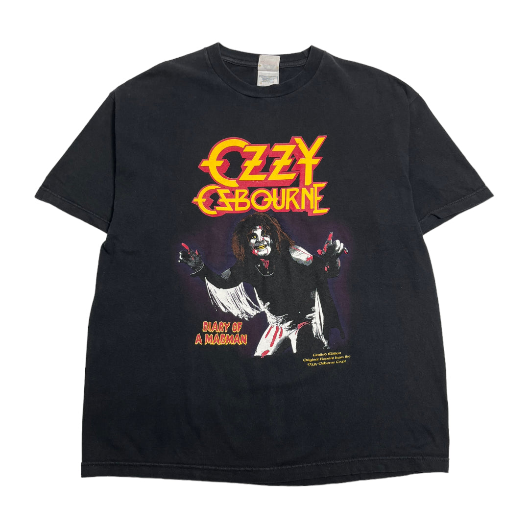 Vintage Ozzy Osbourne Diary Of A Madman Tee XL