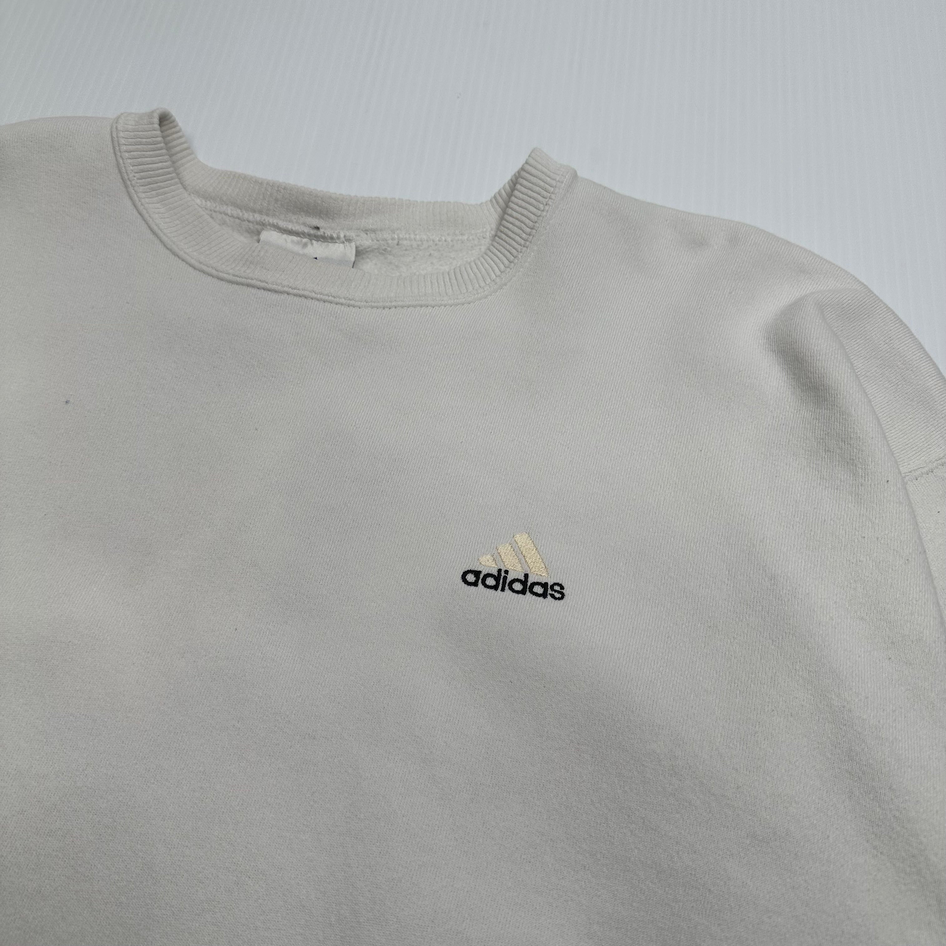 90s Adidas Mini Logo Crewneck XL