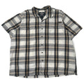 Harley Davidson Motors Plaid Short Sleeve Button Up 3XL