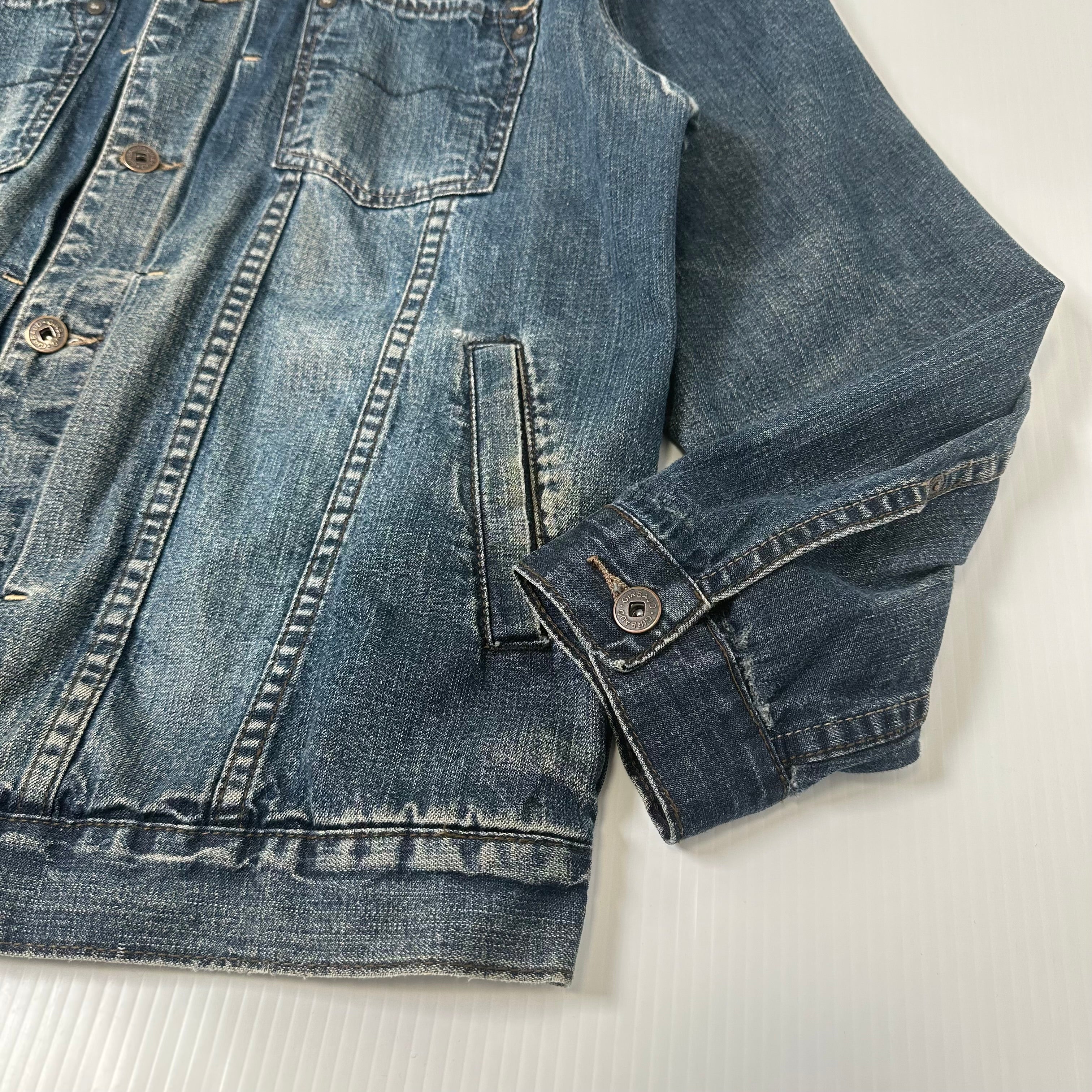Y2K Marithe Francois Girbaud Denim Jacket L