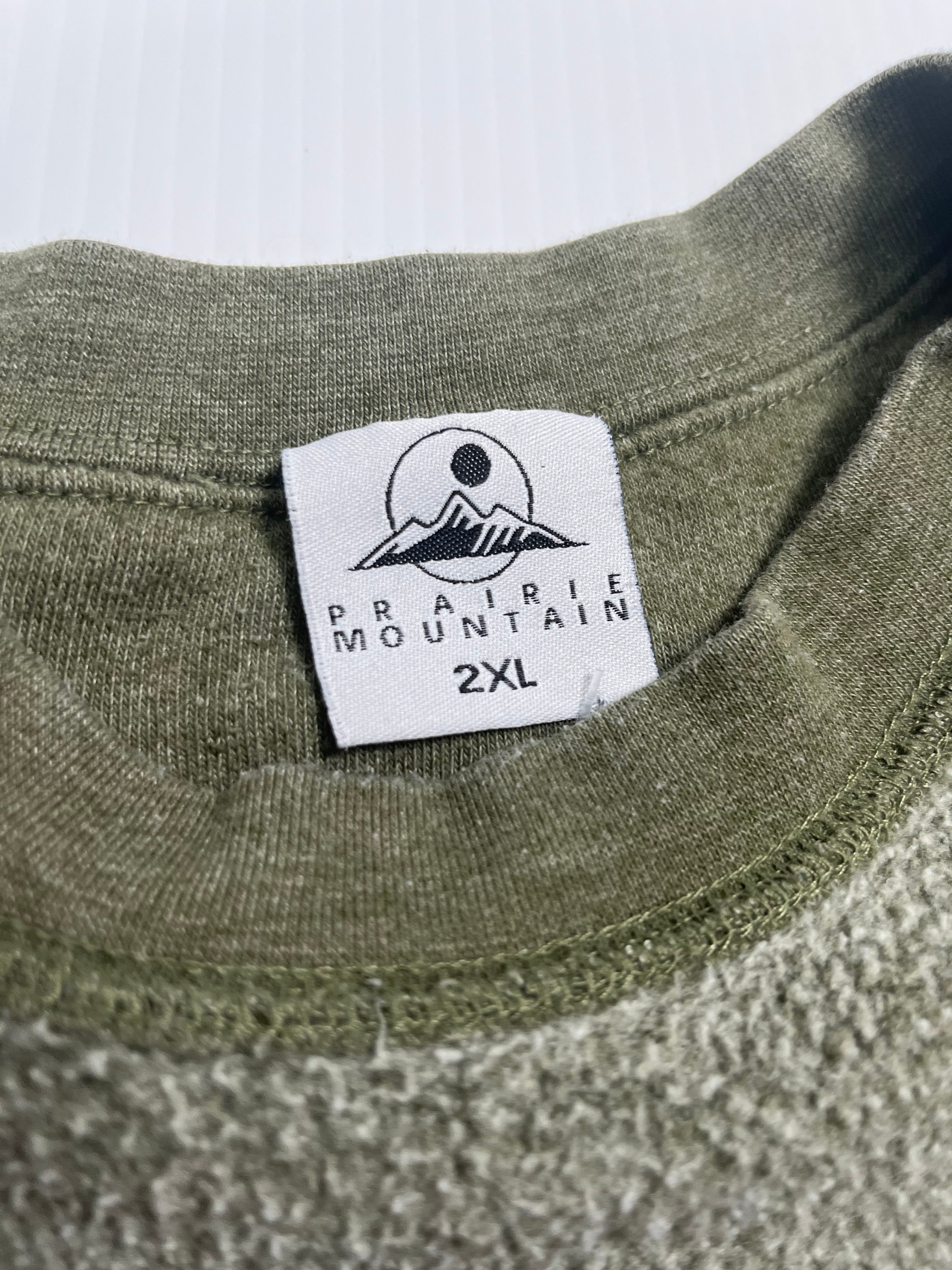 Vintage Montana Text Reverse Sweatshirt XXL