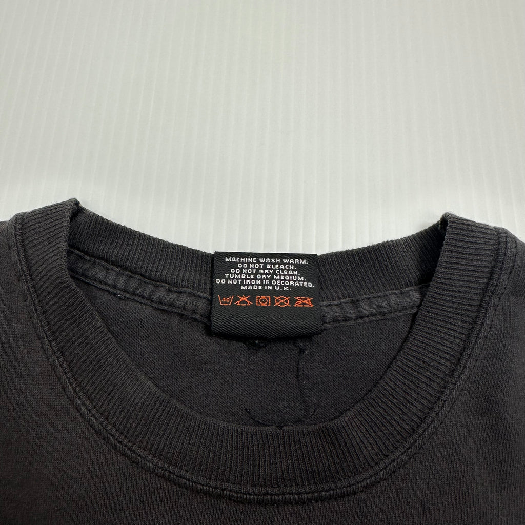 Vintage Harley Davidson Engine Evolution Oman Faded Tee XL