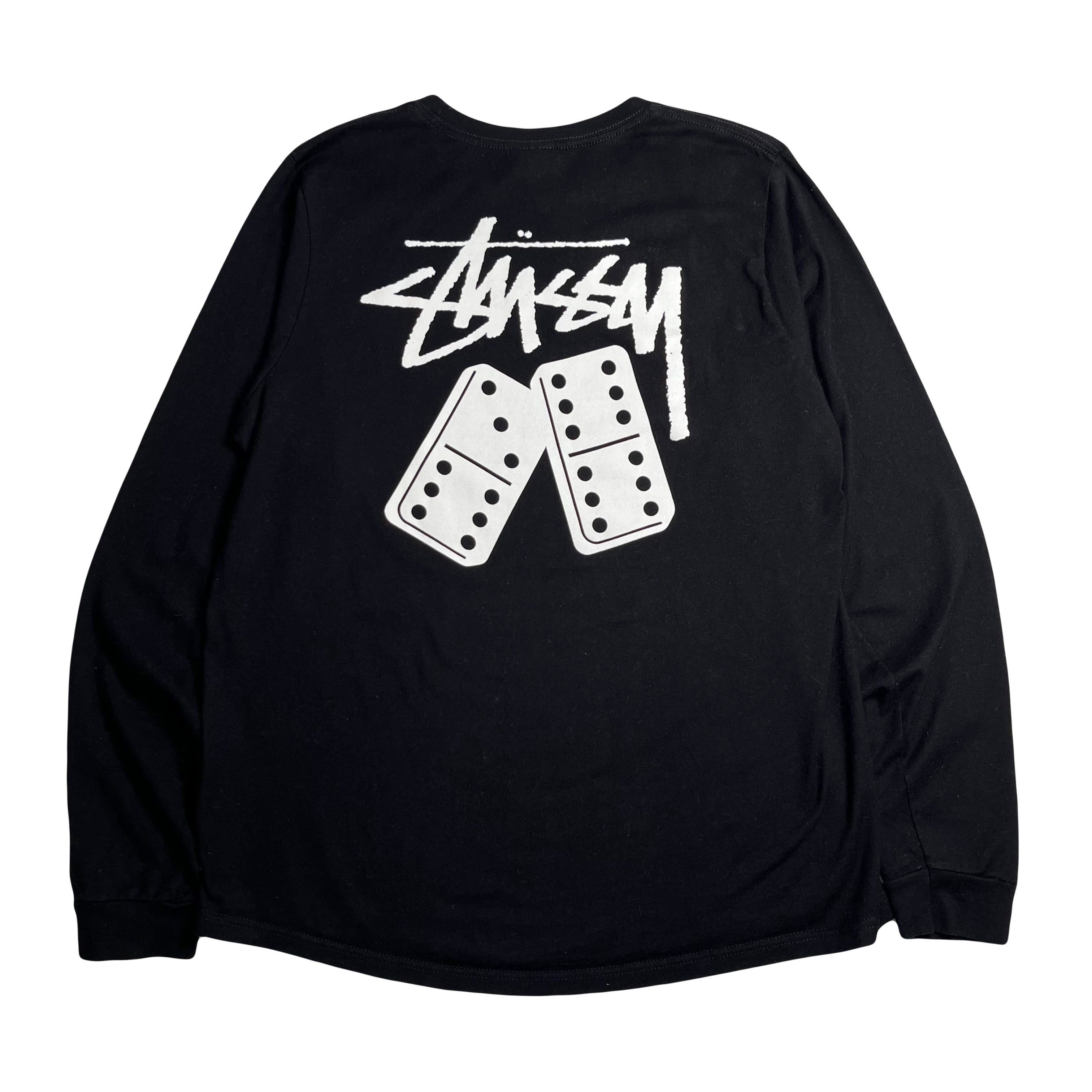 Stussy Domino Graphic Longsleeve Shirt M