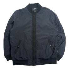 Load image into Gallery viewer, Stüssy Full Zip Bomber Jacket L
