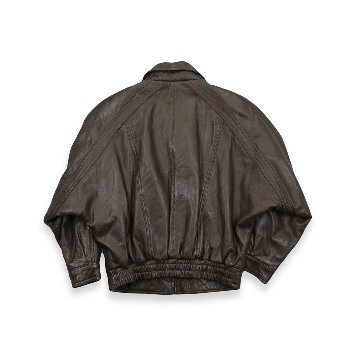 Vintage Carlucci Leather Bomber Jacket Women's M