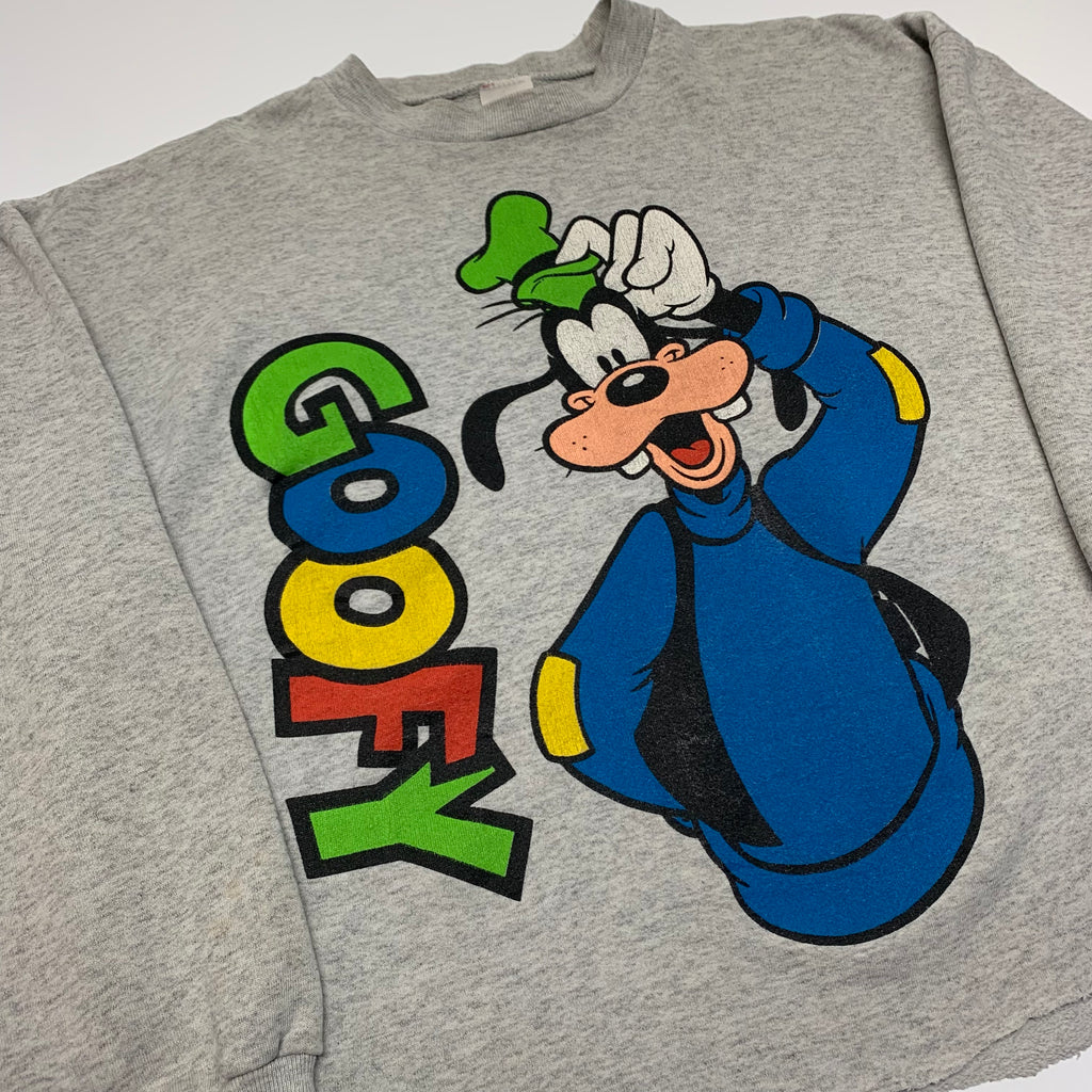 90s Goofy Cropped Crewneck L/XL