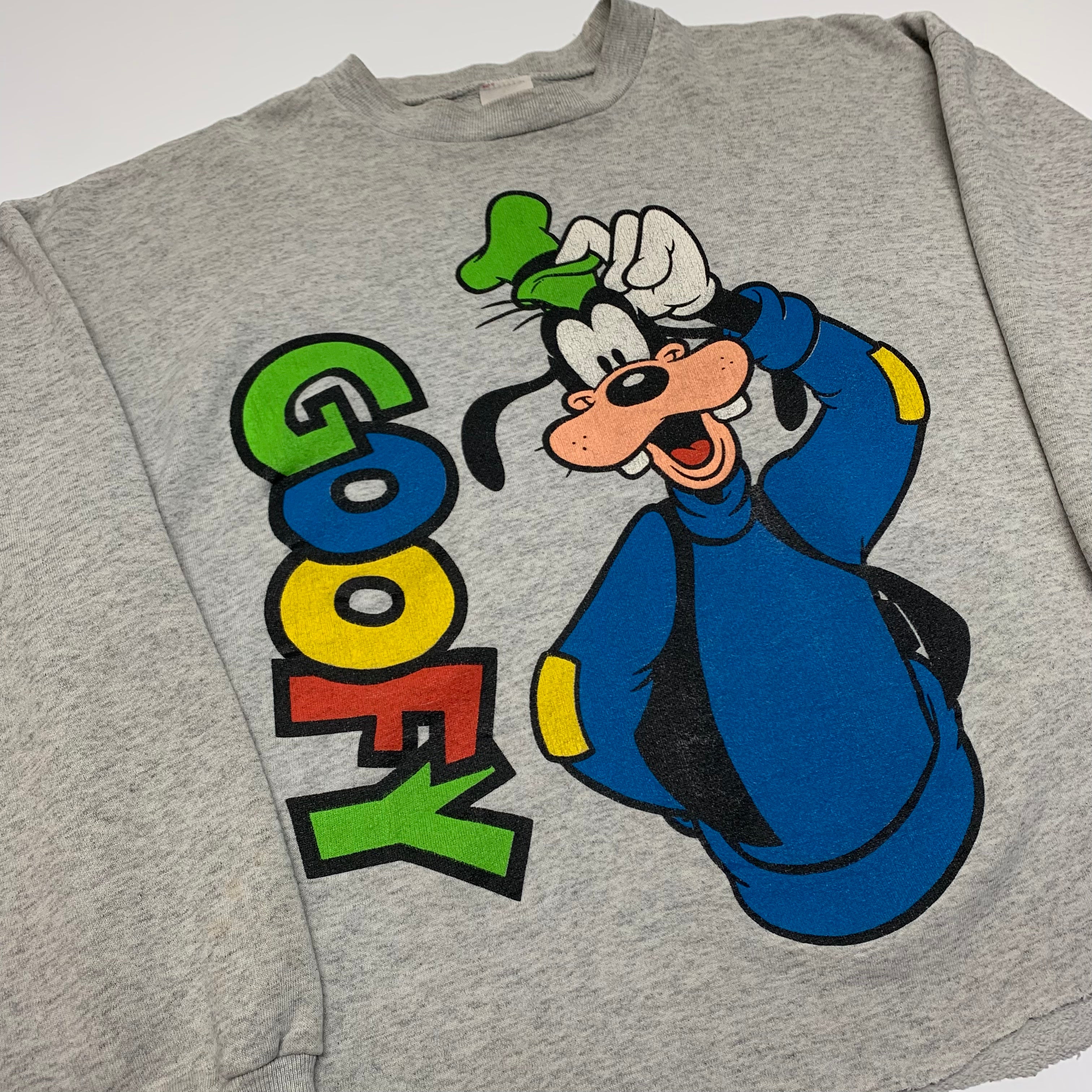 90s Goofy Cropped Crewneck L/XL