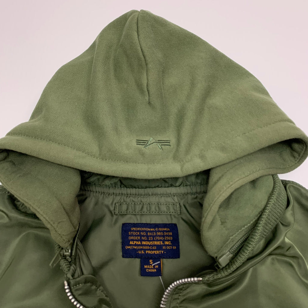 Alpha Industries Hooded Bomber S
