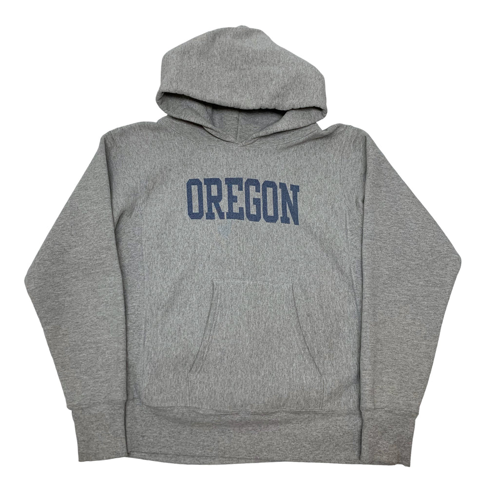 Vintage Oregon Grey Champion Hoodie M