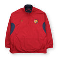 Vintage Nike Barcelona Reversible 1/4 Zip Jacket XL