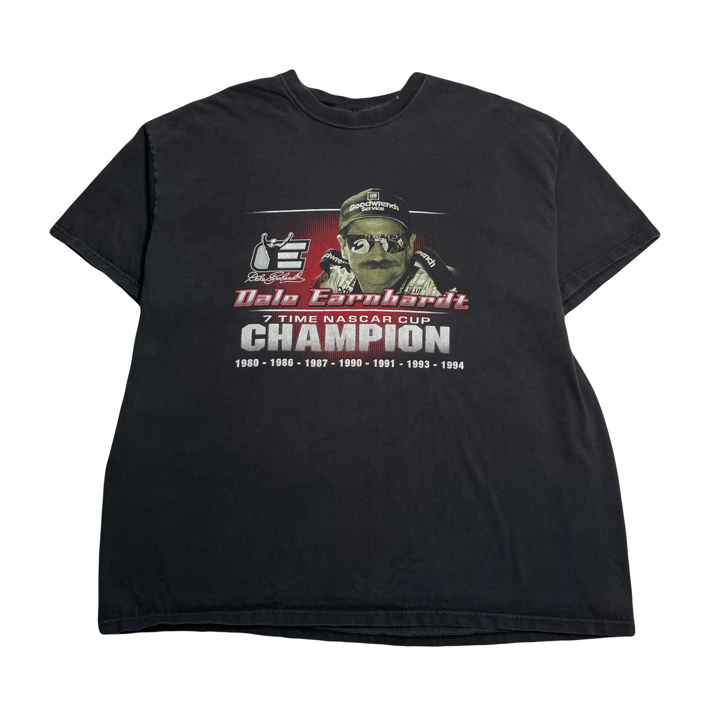 Vintage Dale Earnhardt 7-Time Nascar Cup Champion XXL