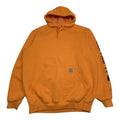 Yellow Carhartt Hoodie L