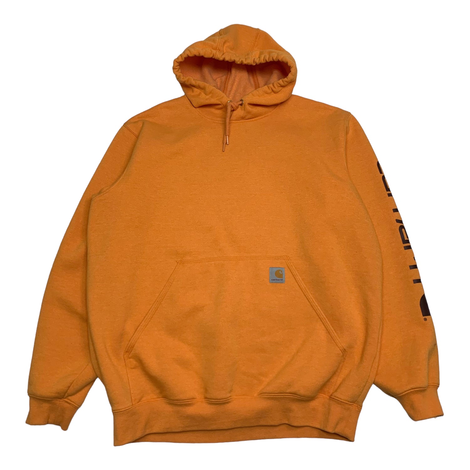 Yellow Carhartt Hoodie L