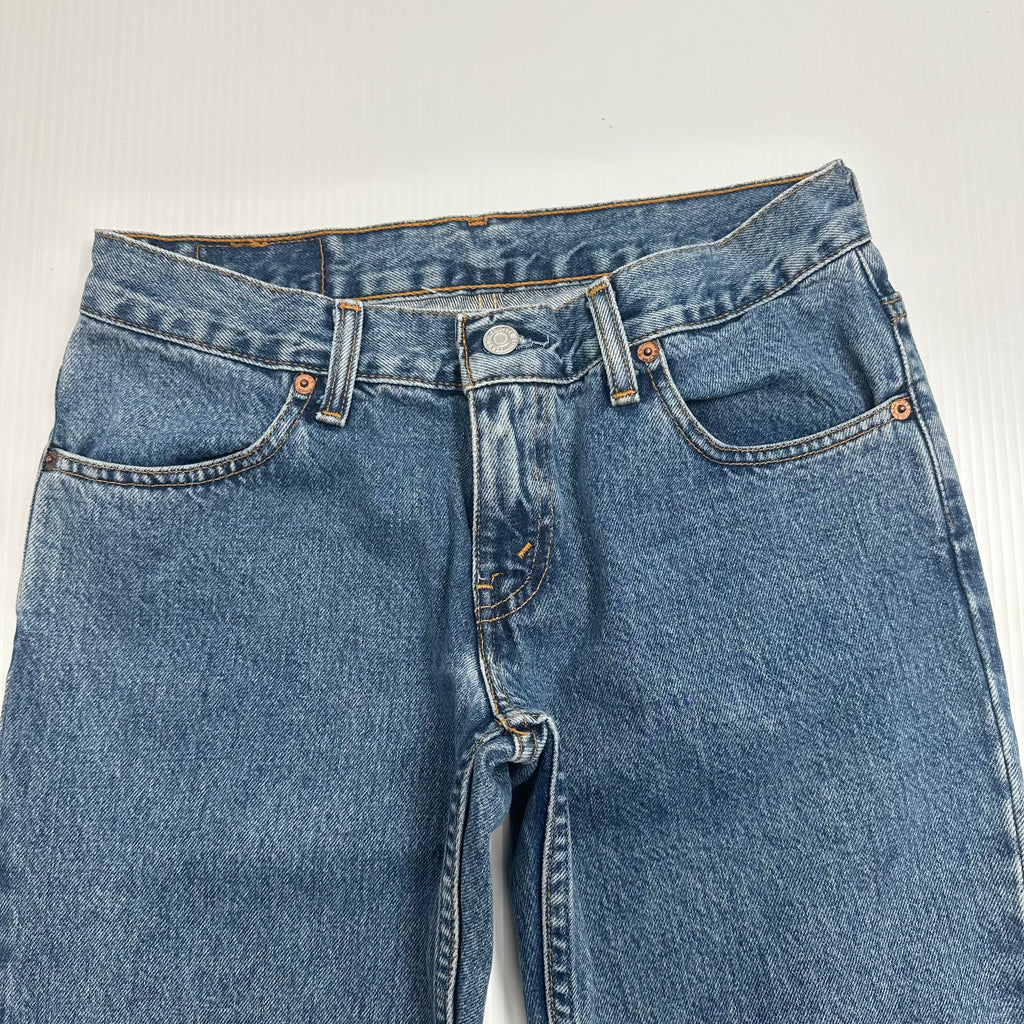 Vintage Levi's 985 Medium Wash Flared Denim 28
