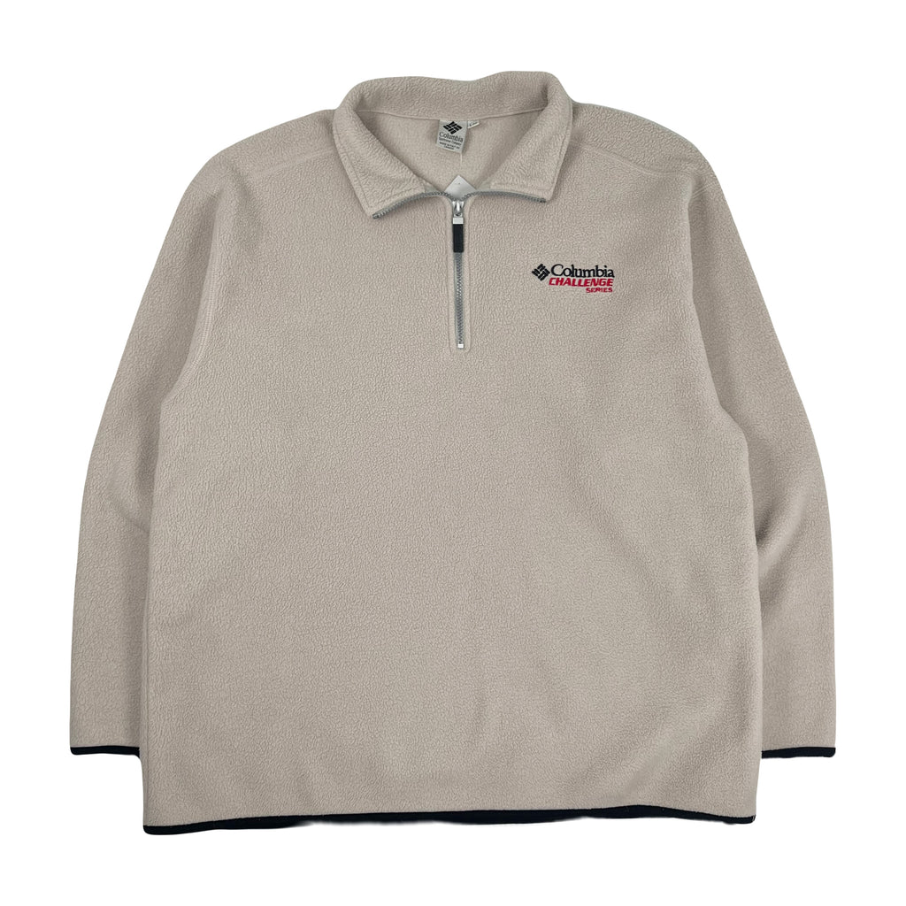 Vintage Columbia Challenge 1/4 Zip Fleece L