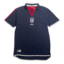 Load image into Gallery viewer, Vintage Umbro England Middle Crest Polo Shirt L
