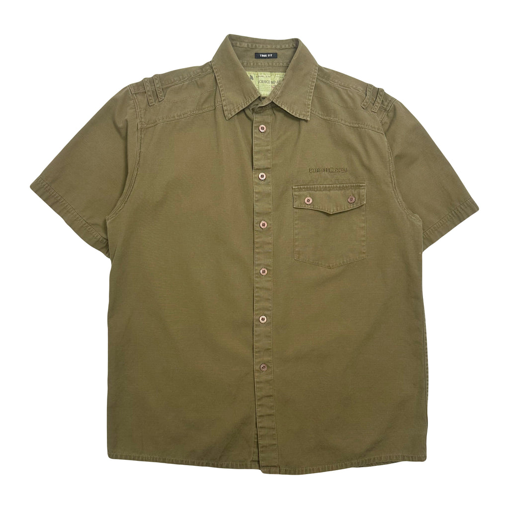 Oakley Ripstop Science And Art Short Sleeve Button Up M