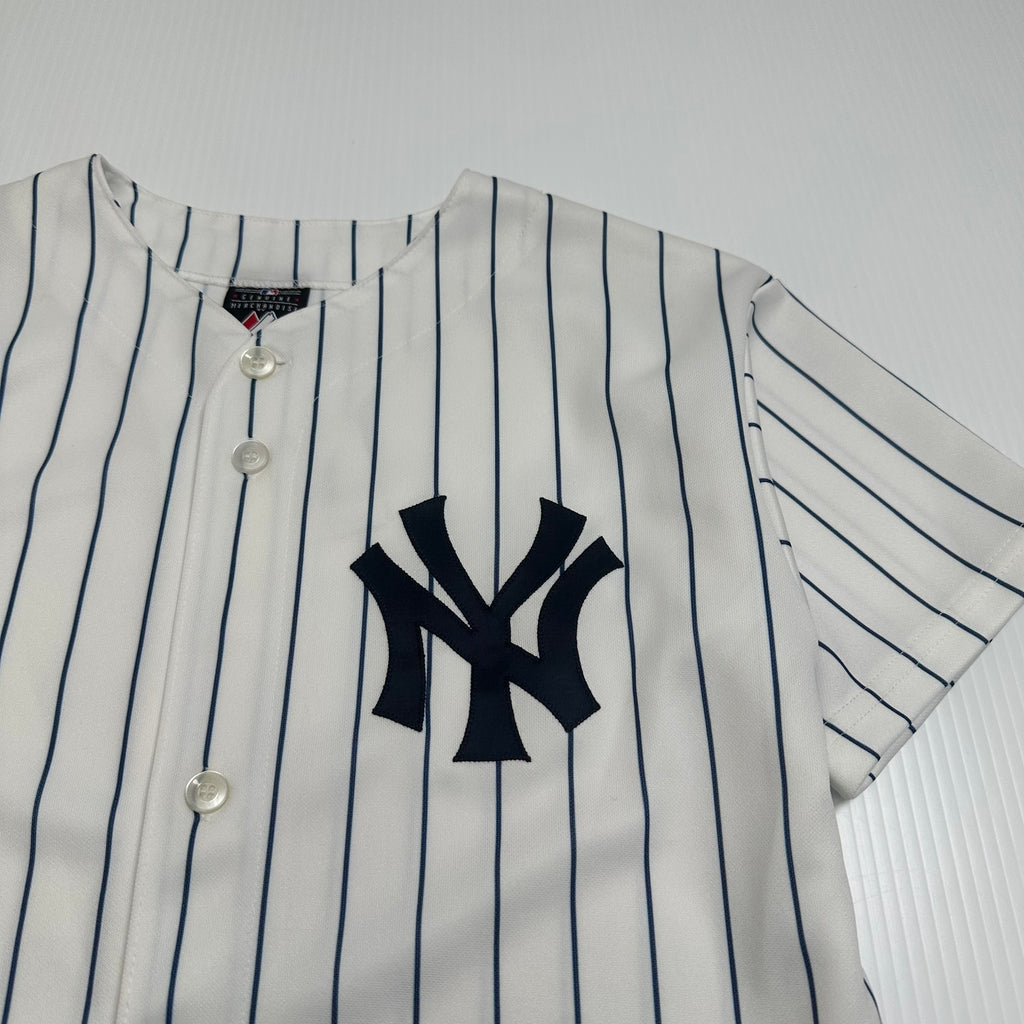 Majestic New York Yankees MLB Jersey Women's L
