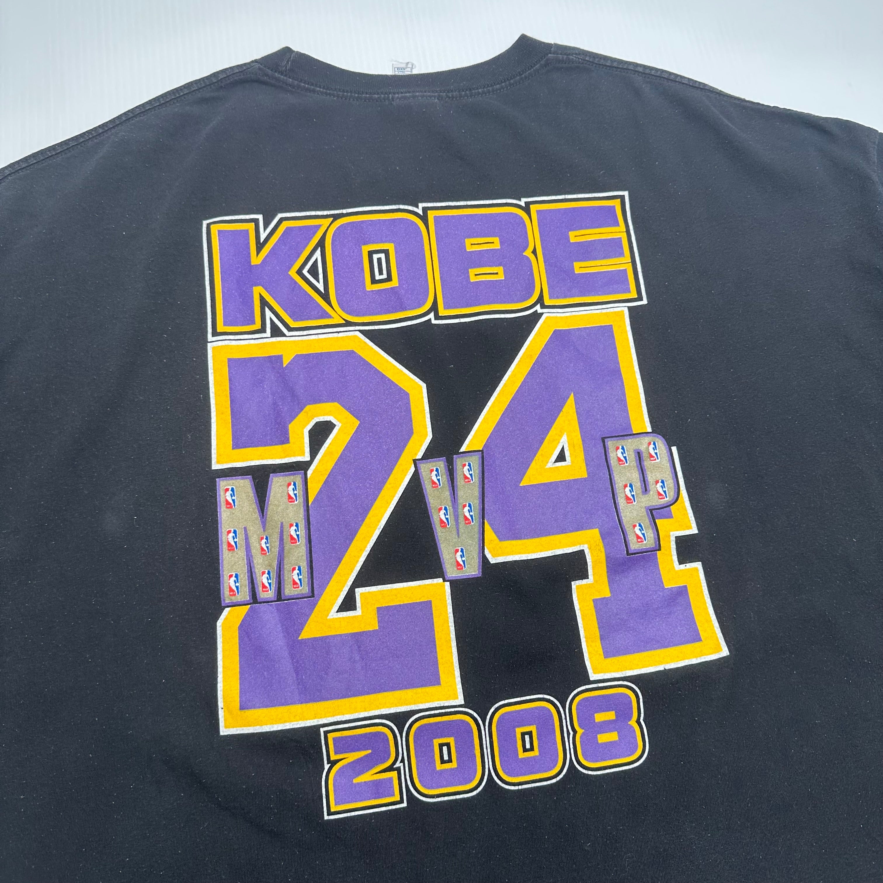 2008 Kobe Bryant MVP La Lakers NBA Tee 4XL