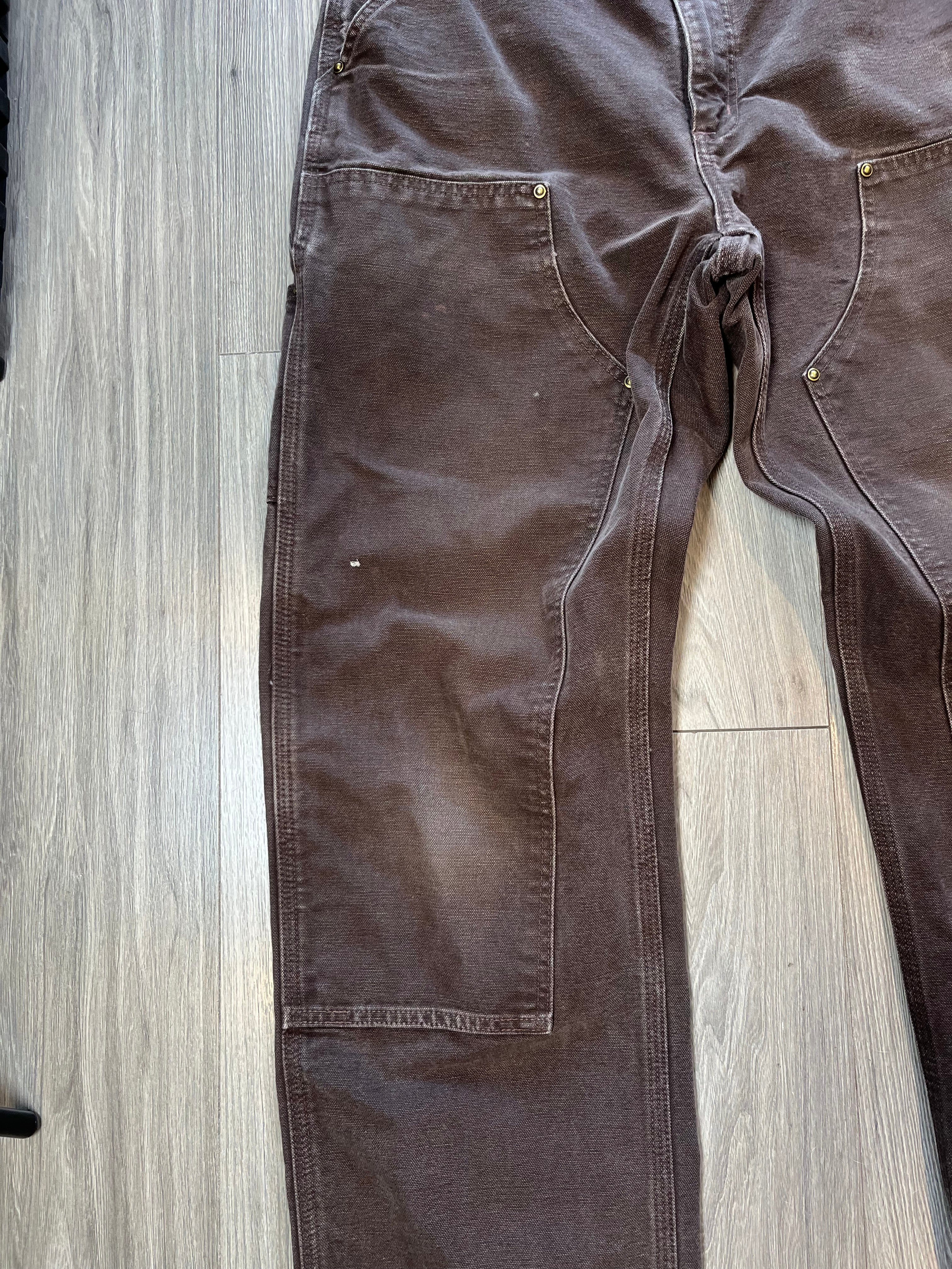 Carhartt B136 Double Knee Carpenter Denim 33