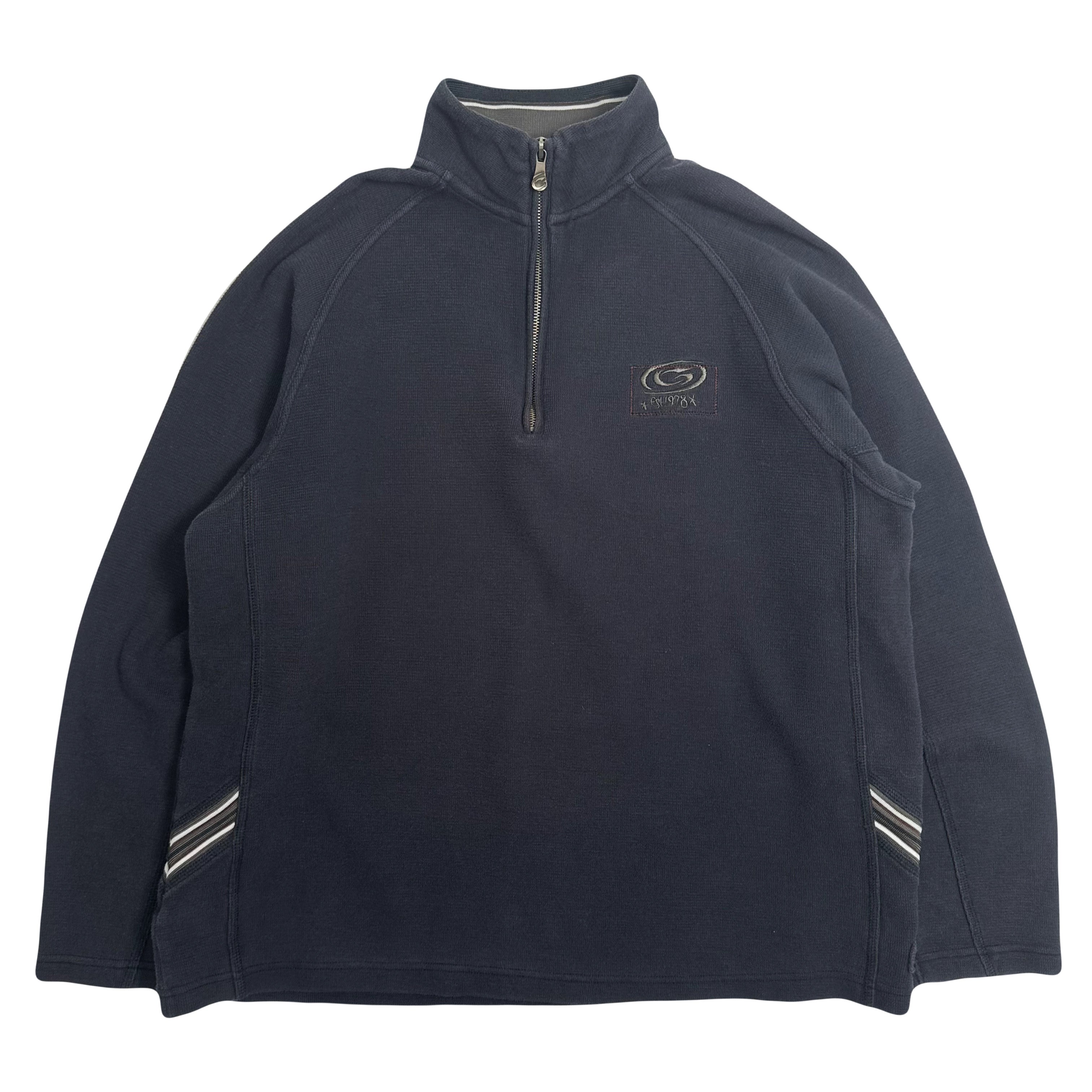 Y2K Gotcha Sport 1/4 Zip Sweatshirt L