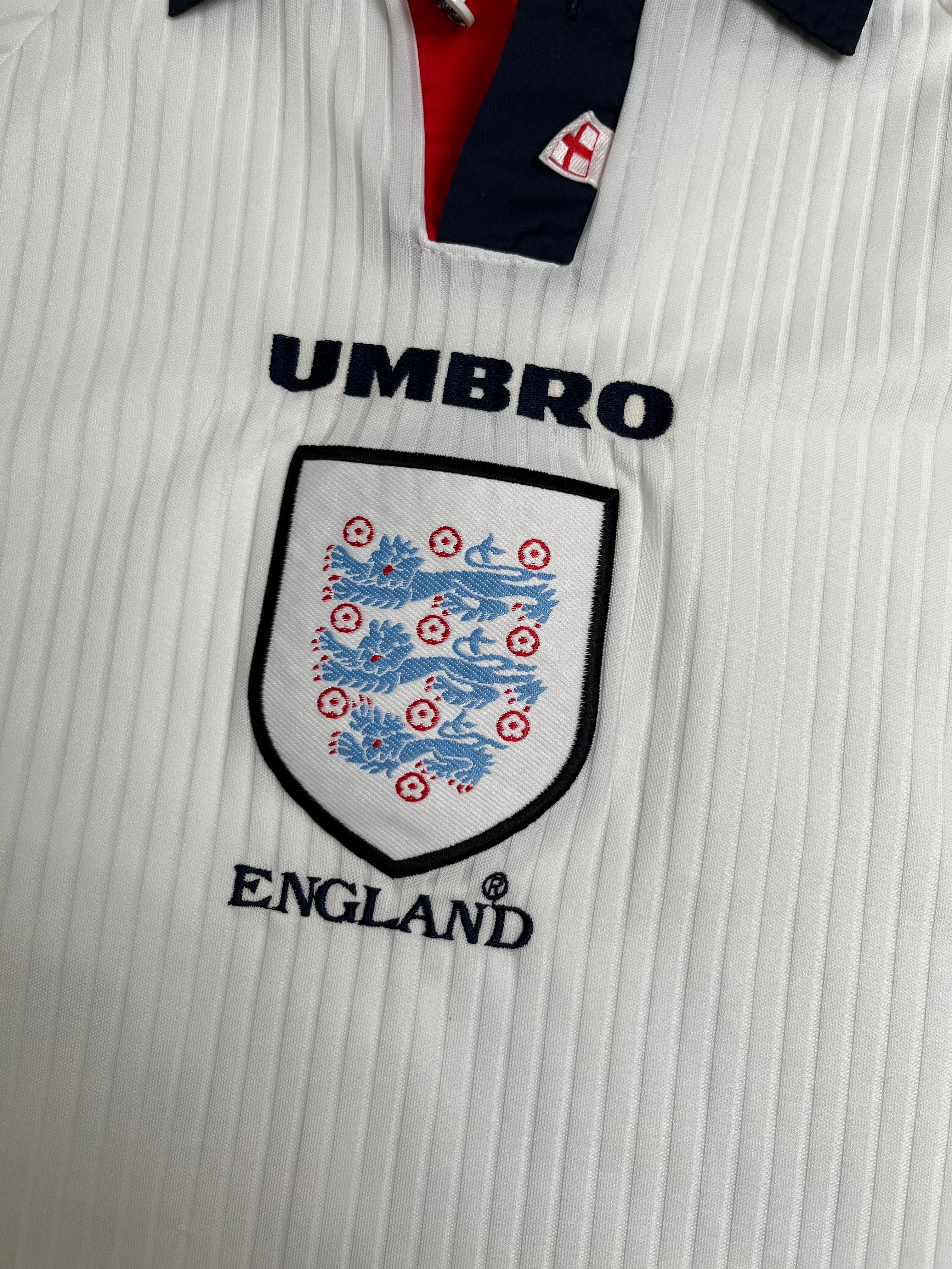 1998 Umbro England Home Jersey L