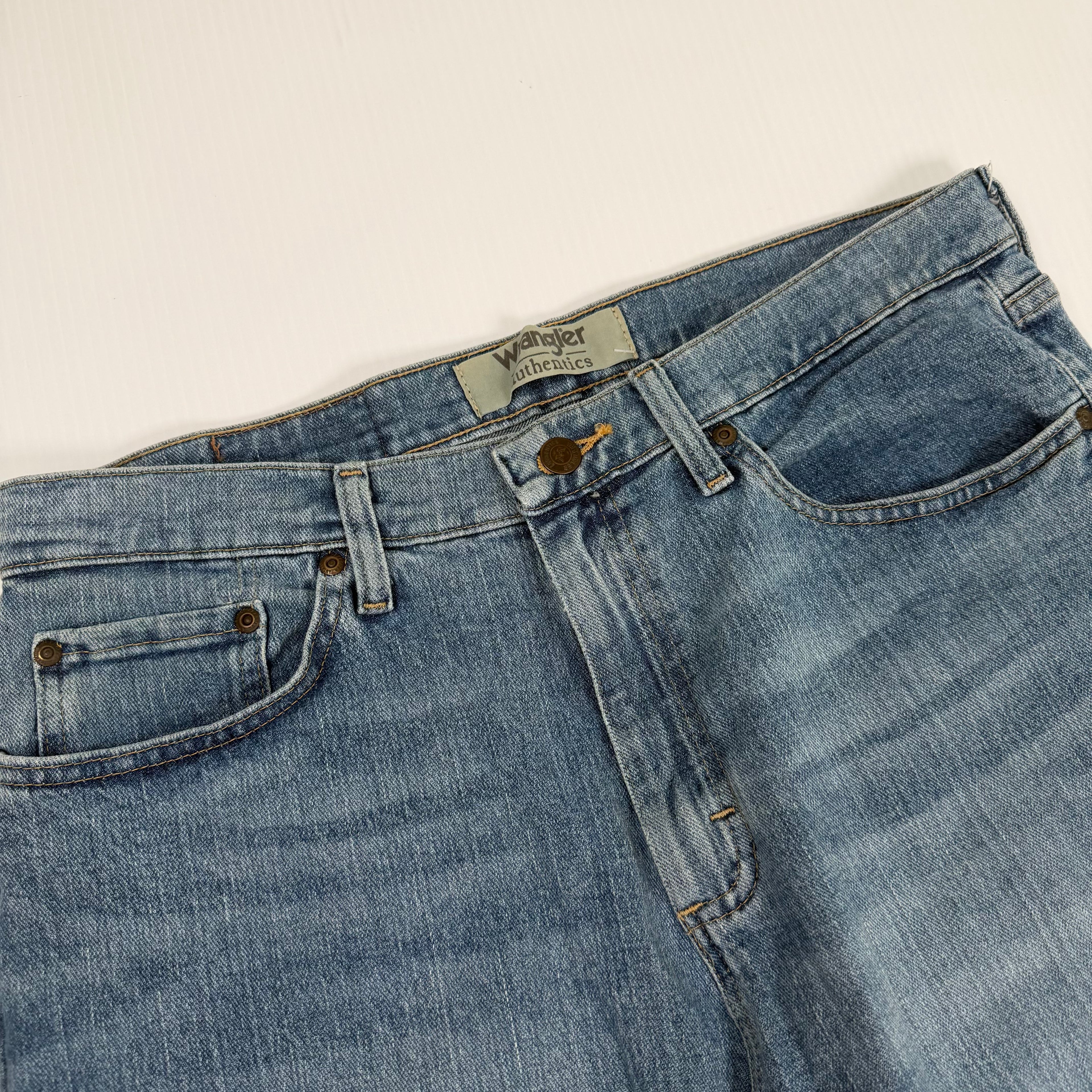 Wrangler Authentics Baggy Denim Shorts 33