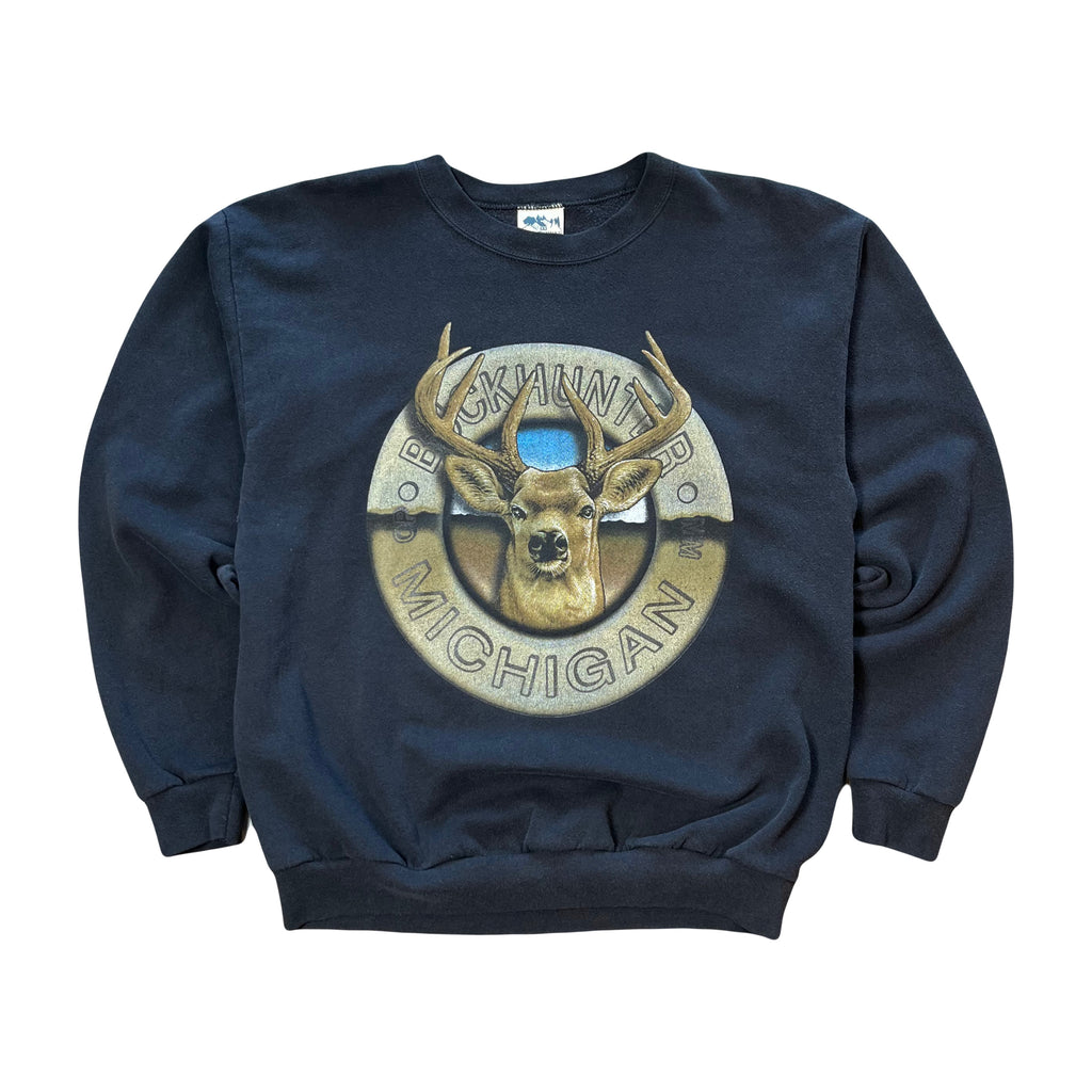 Vintage Buckhunter Michigan Crewneck L