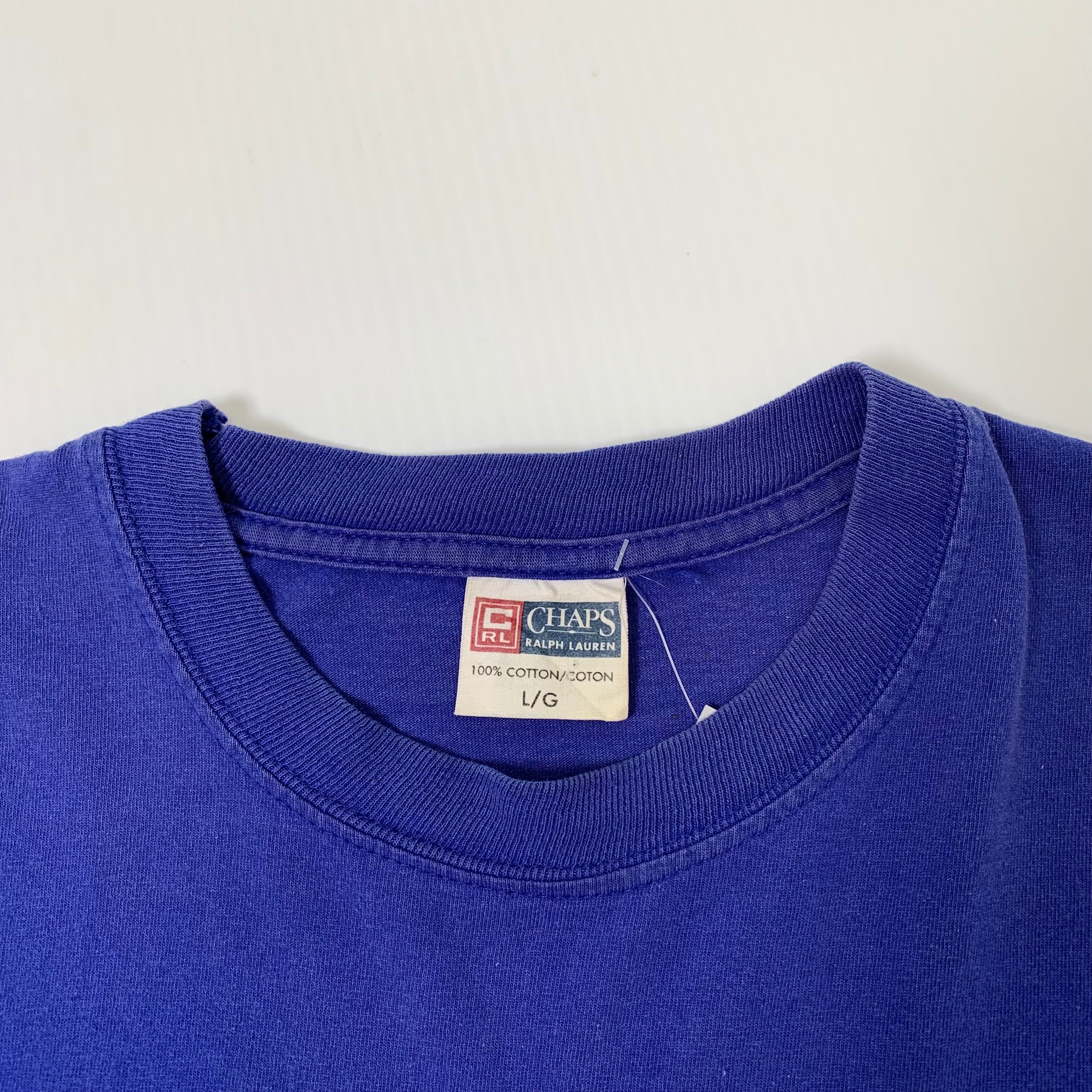 Vintage Chaps Ralph Lauren 78 Sailboat Tee L
