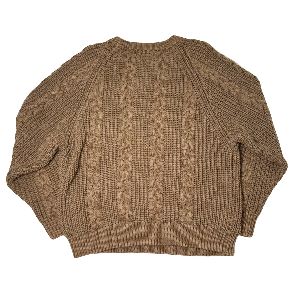 Vintage Pierre Dalby Cable Knit Sweater XL