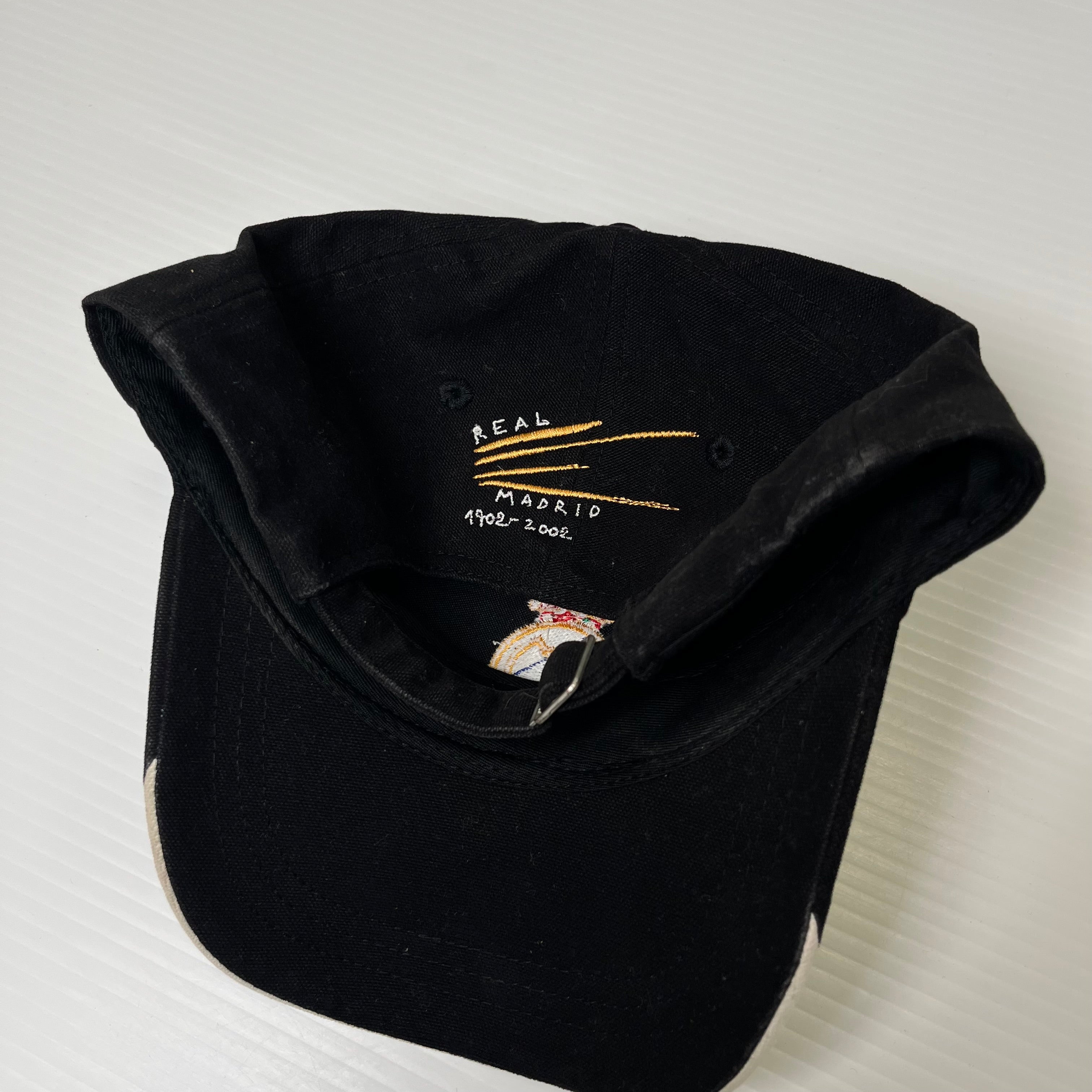 2002 Adidas Real Madrid C.F. Strapback Hat