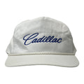 Vintage Cadillac Script Logo Snapback Hat