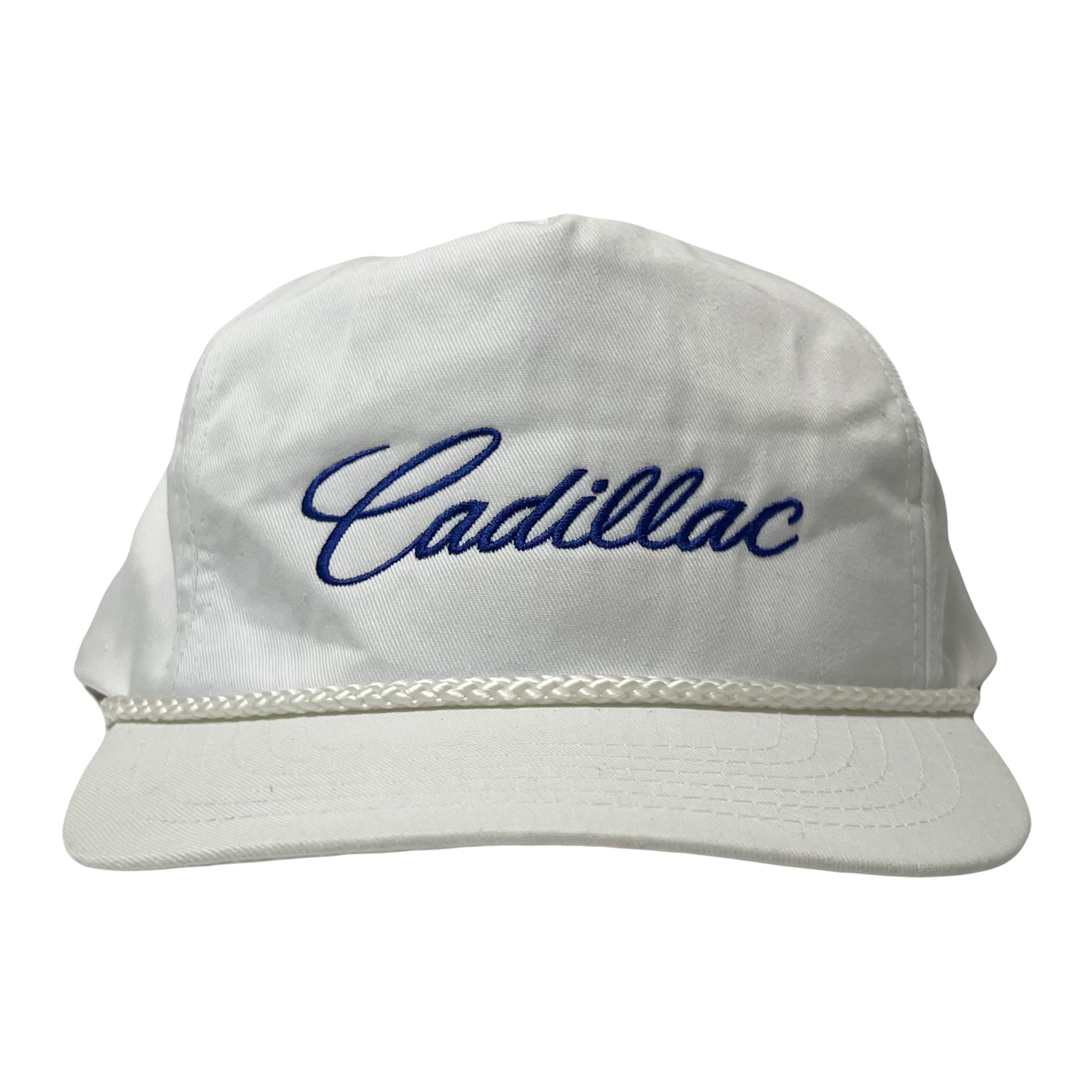 Vintage Cadillac Script Logo Snapback Hat