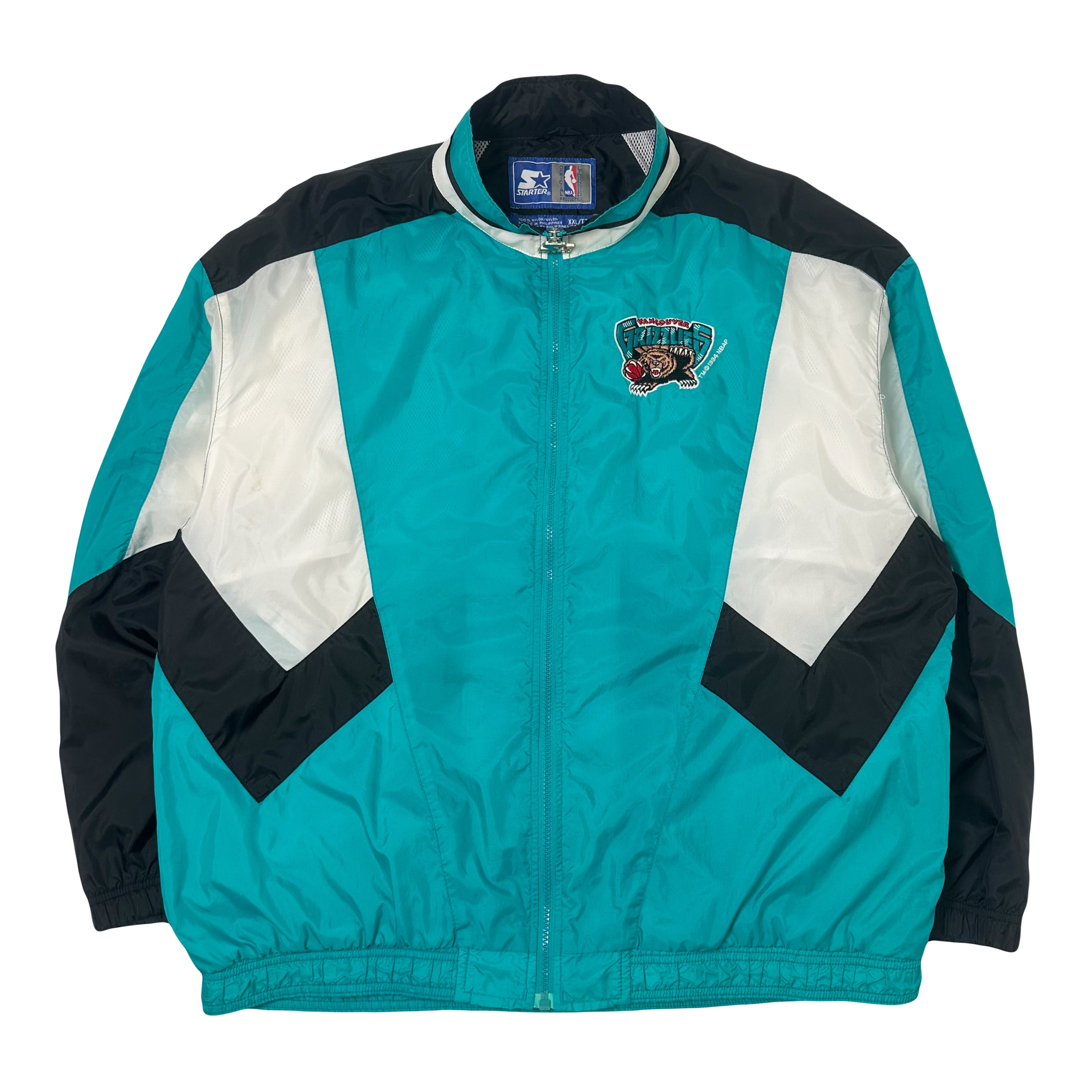 Vintage Starter Vancouver Grizzlies Windbreaker XXL