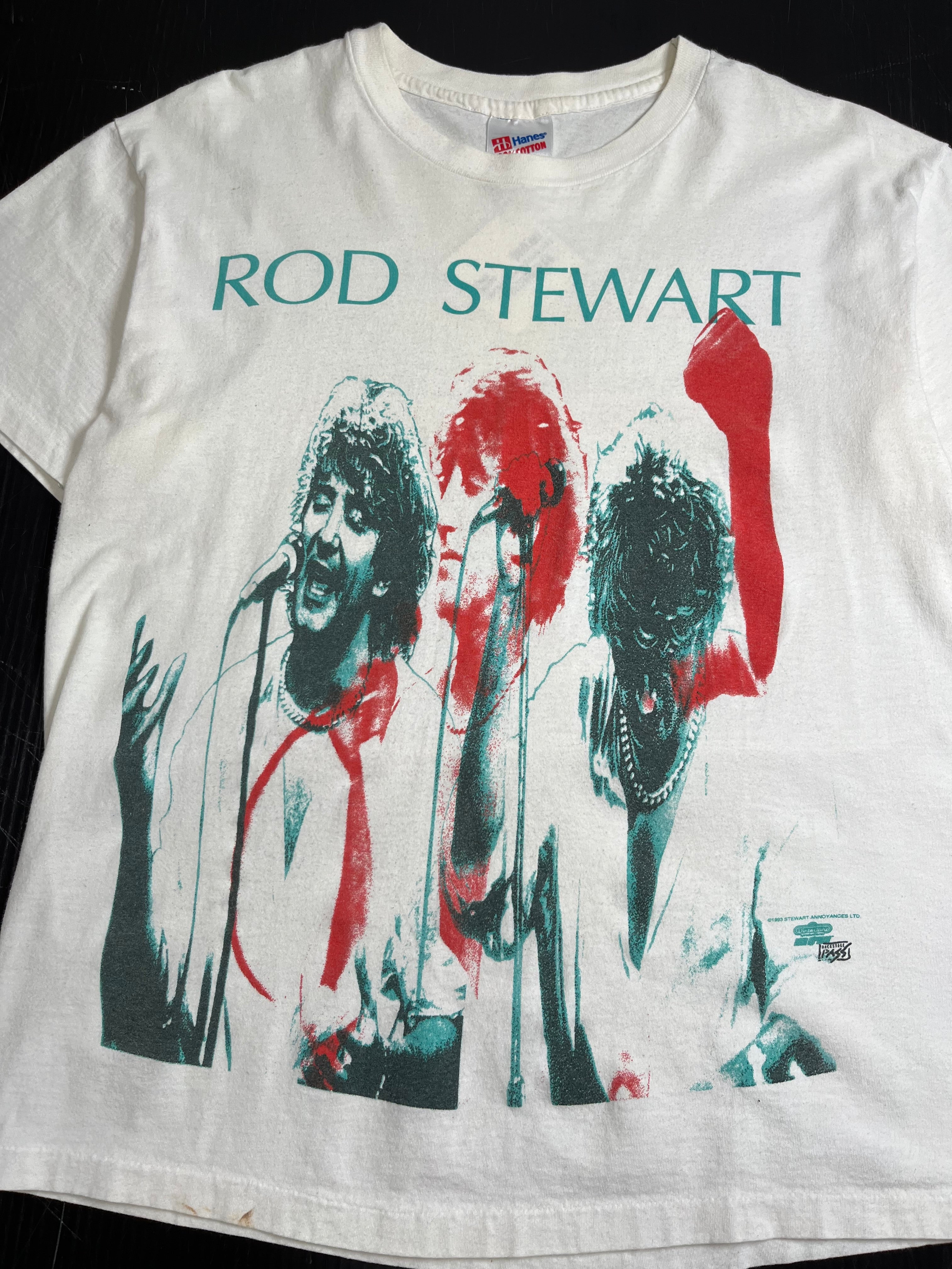 1993 Rod Stewart Tour Tee L