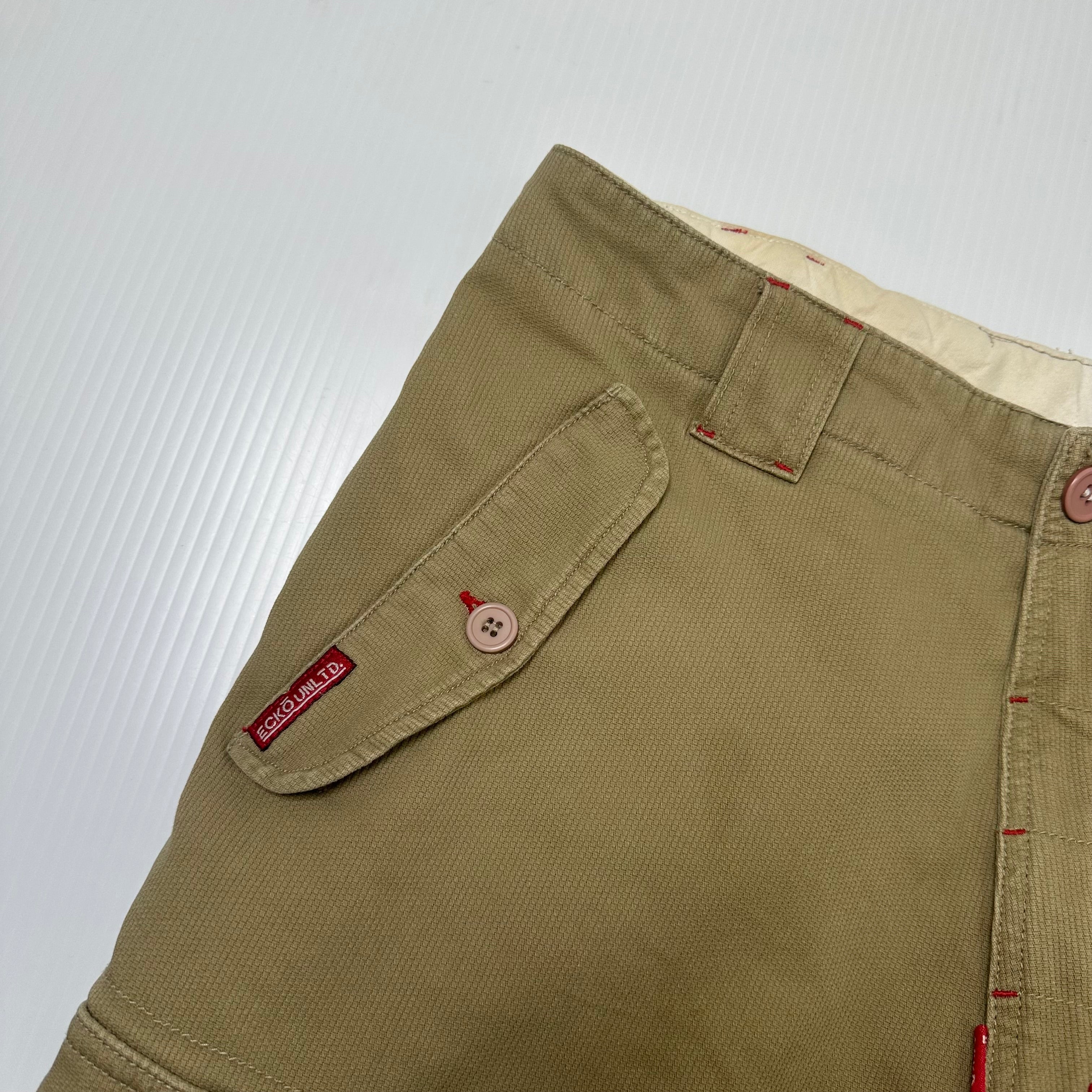 Y2K Ecko Baggy Cargo Shorts 32