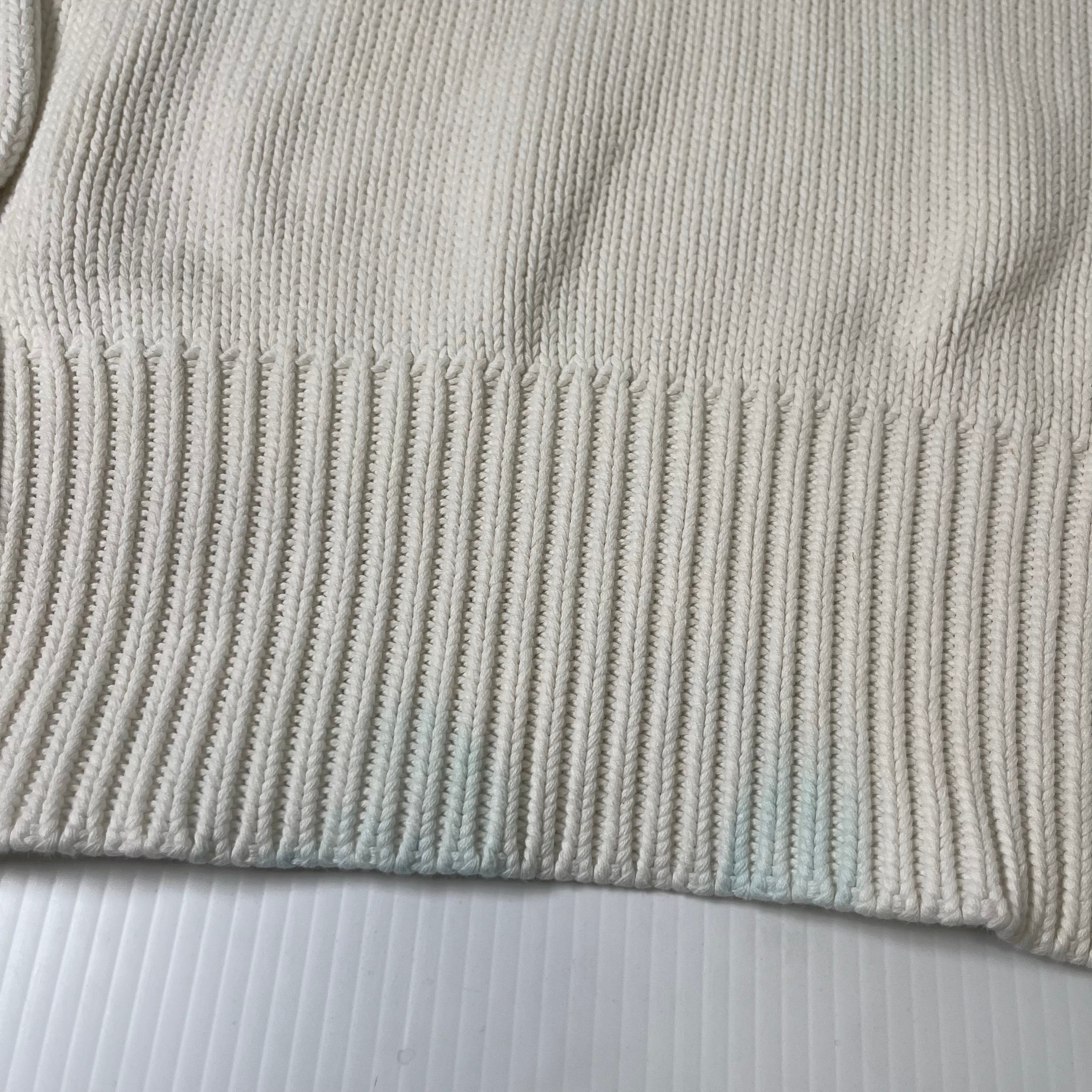 Vintage Polo Ralph Lauren Scribble Logo Knit Sweater L