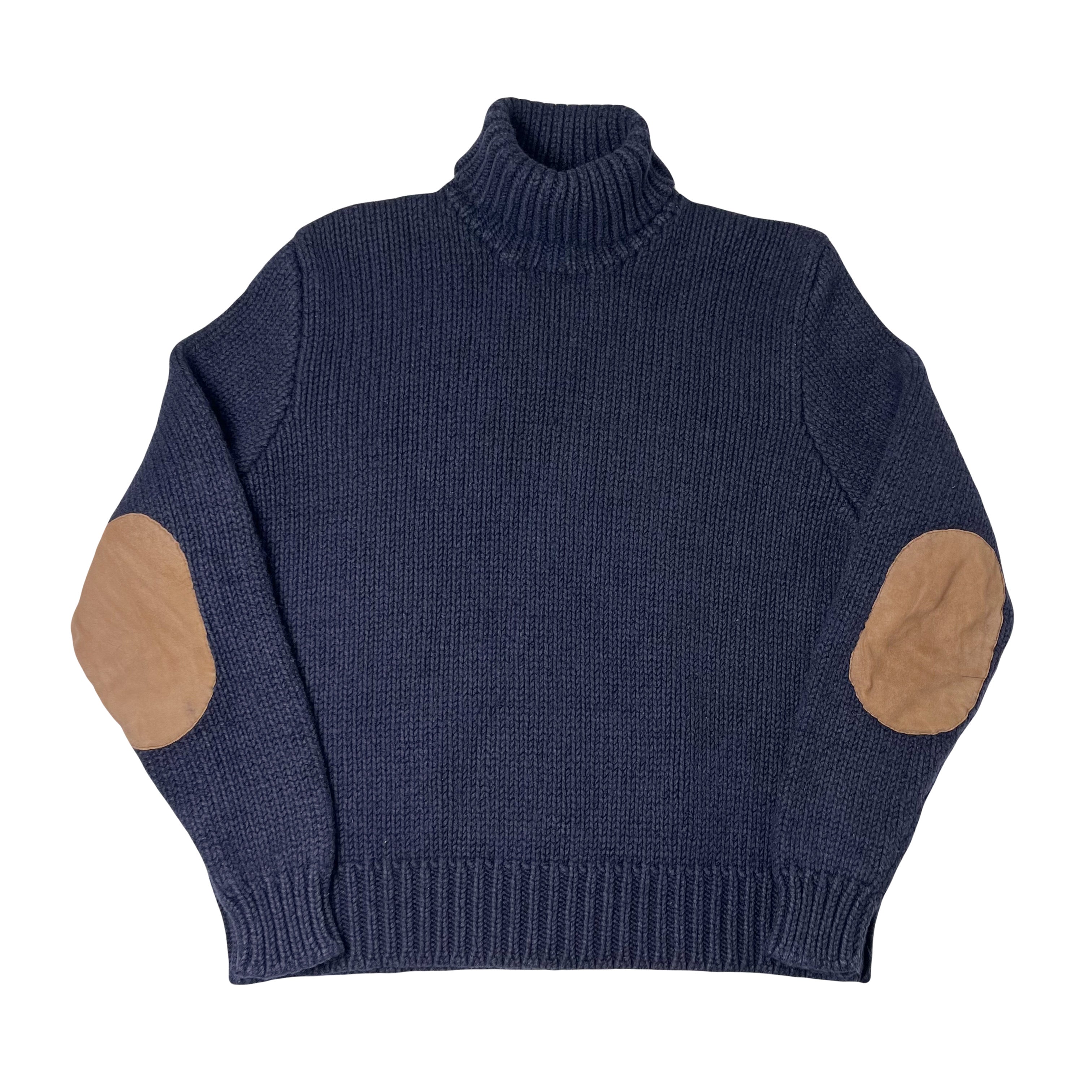 Vintage Polo Ralph Lauren Turtleneck Knit Sweater XXL