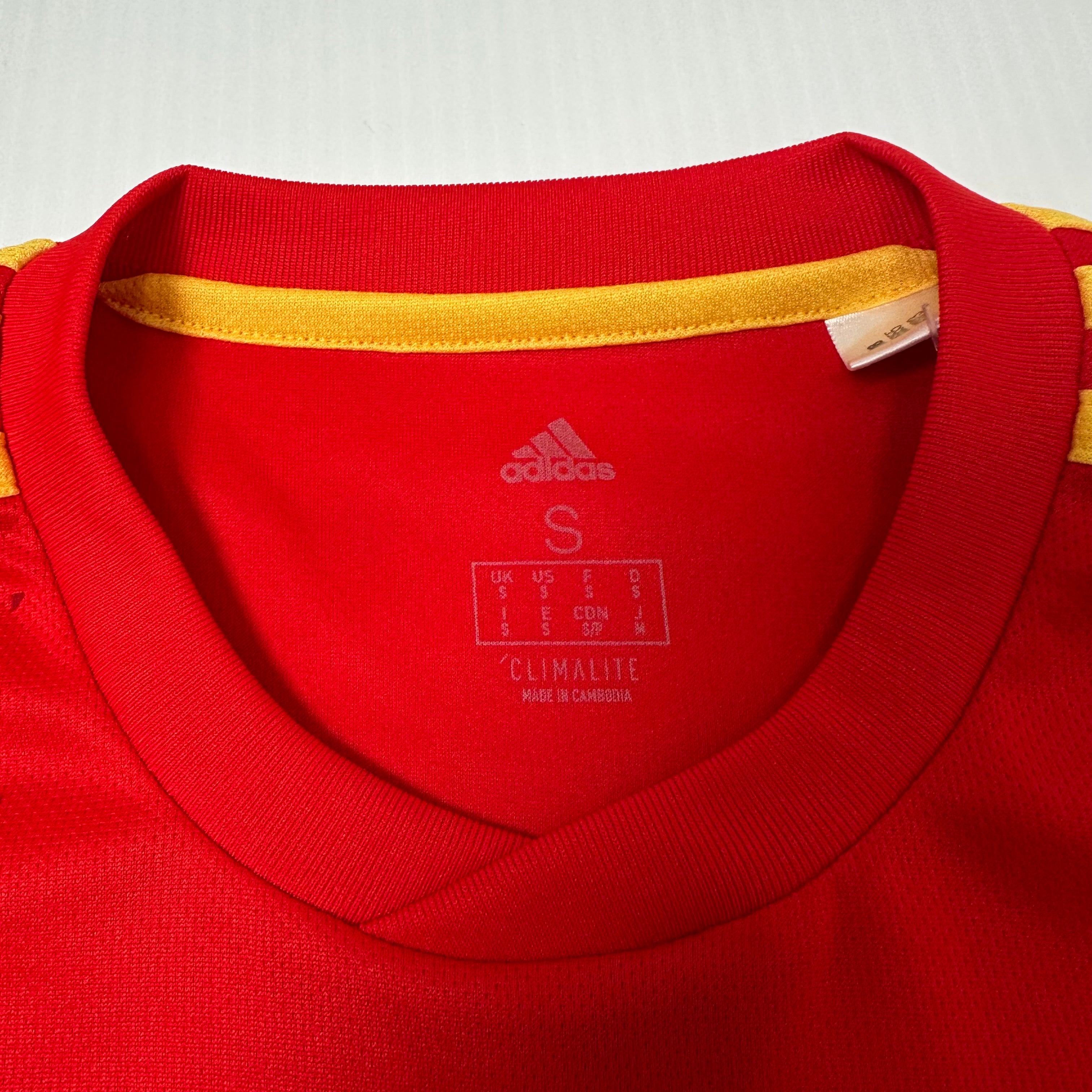 2018 Adidas Spain Home Kit S
