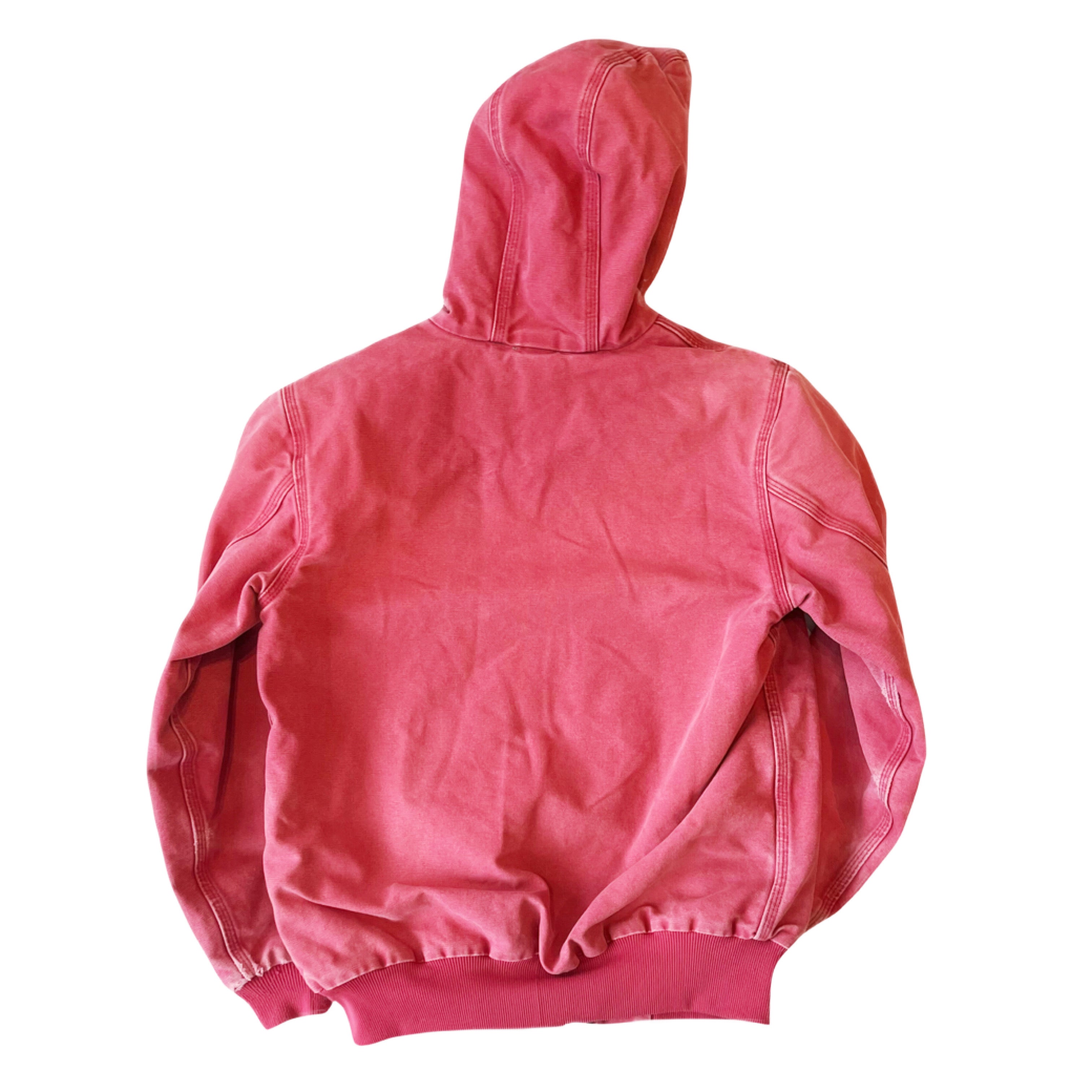 Vintage Carhartt Faded Hooded Zip Jacket Women's M