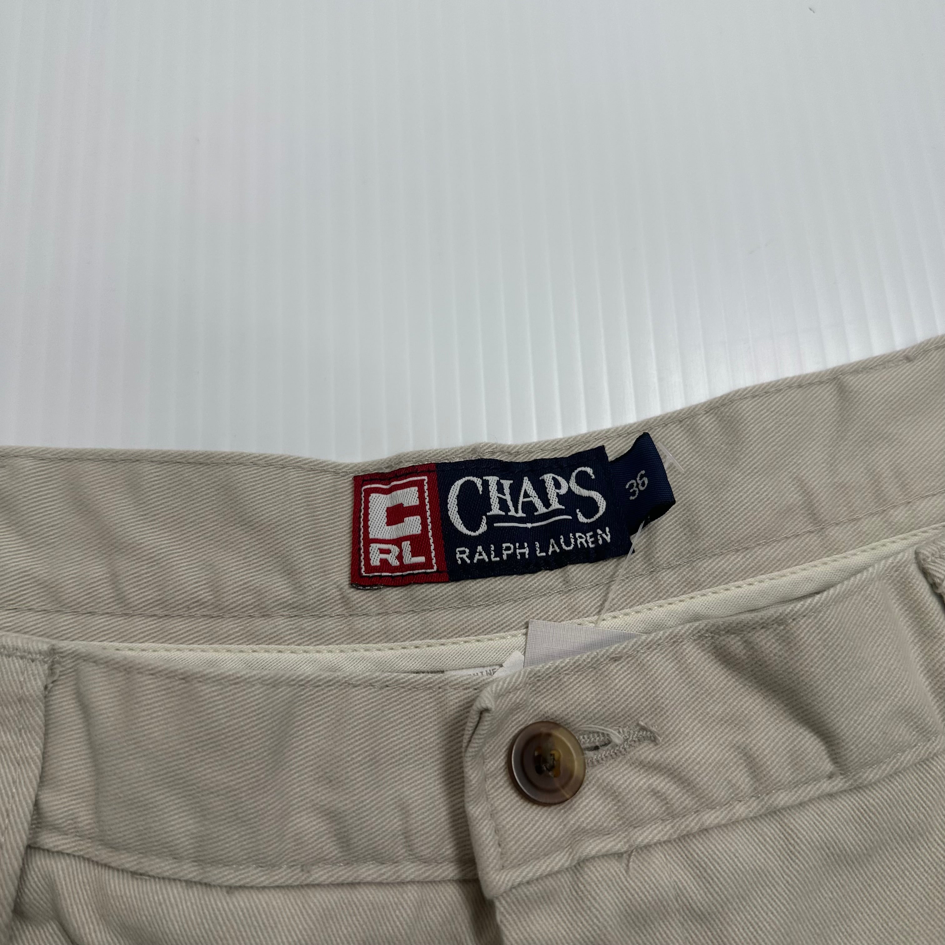 Vintage Chaps Ralph Lauren Pleated Shorts 36