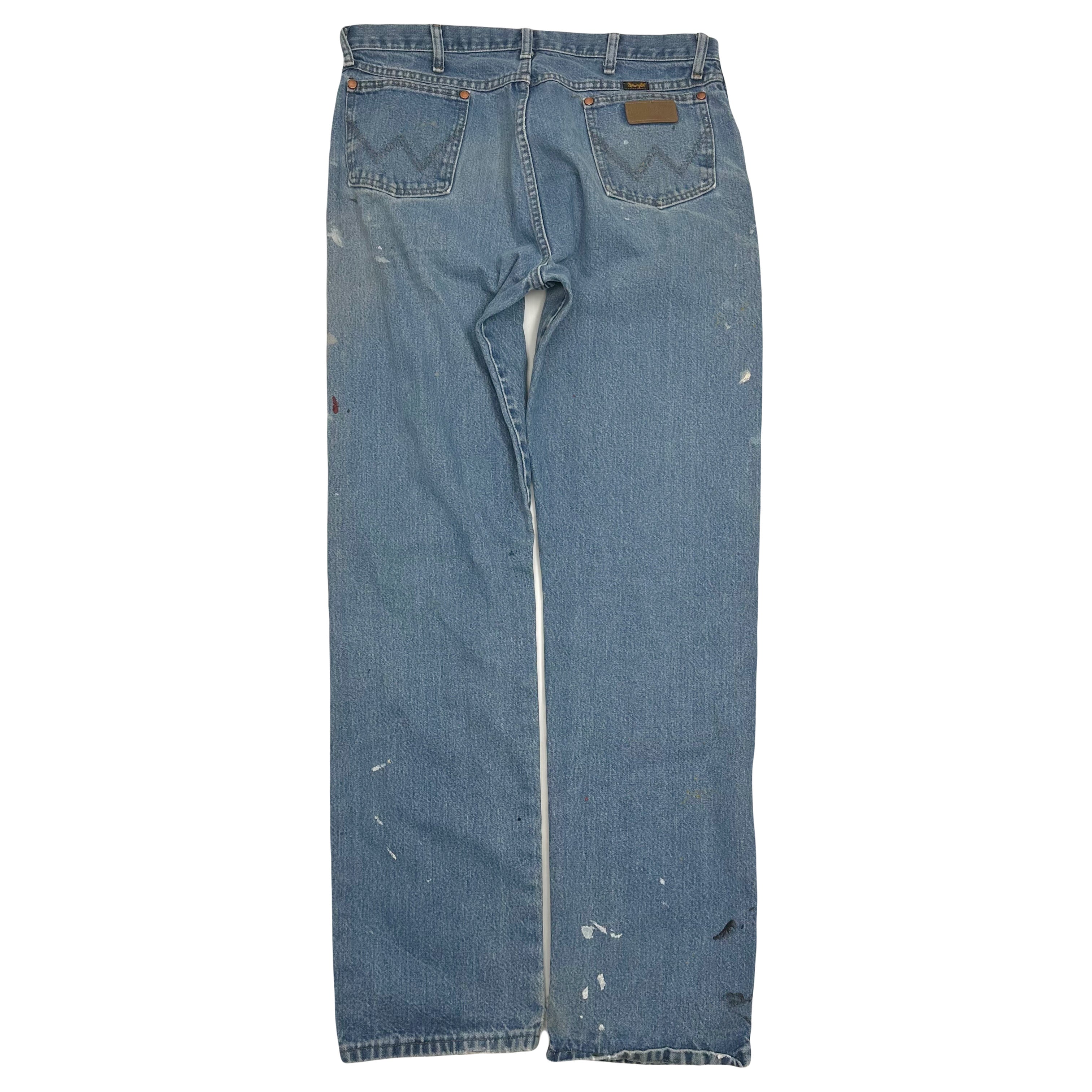 Vintage Wrangler Painted Denim Pants 37