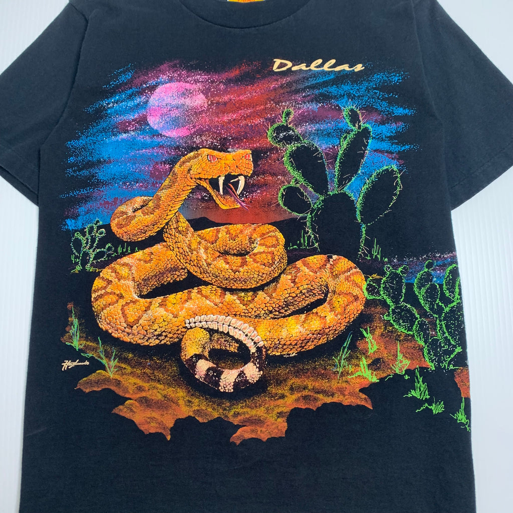 Vintage Dallas Rattlesnake Desert Tee S