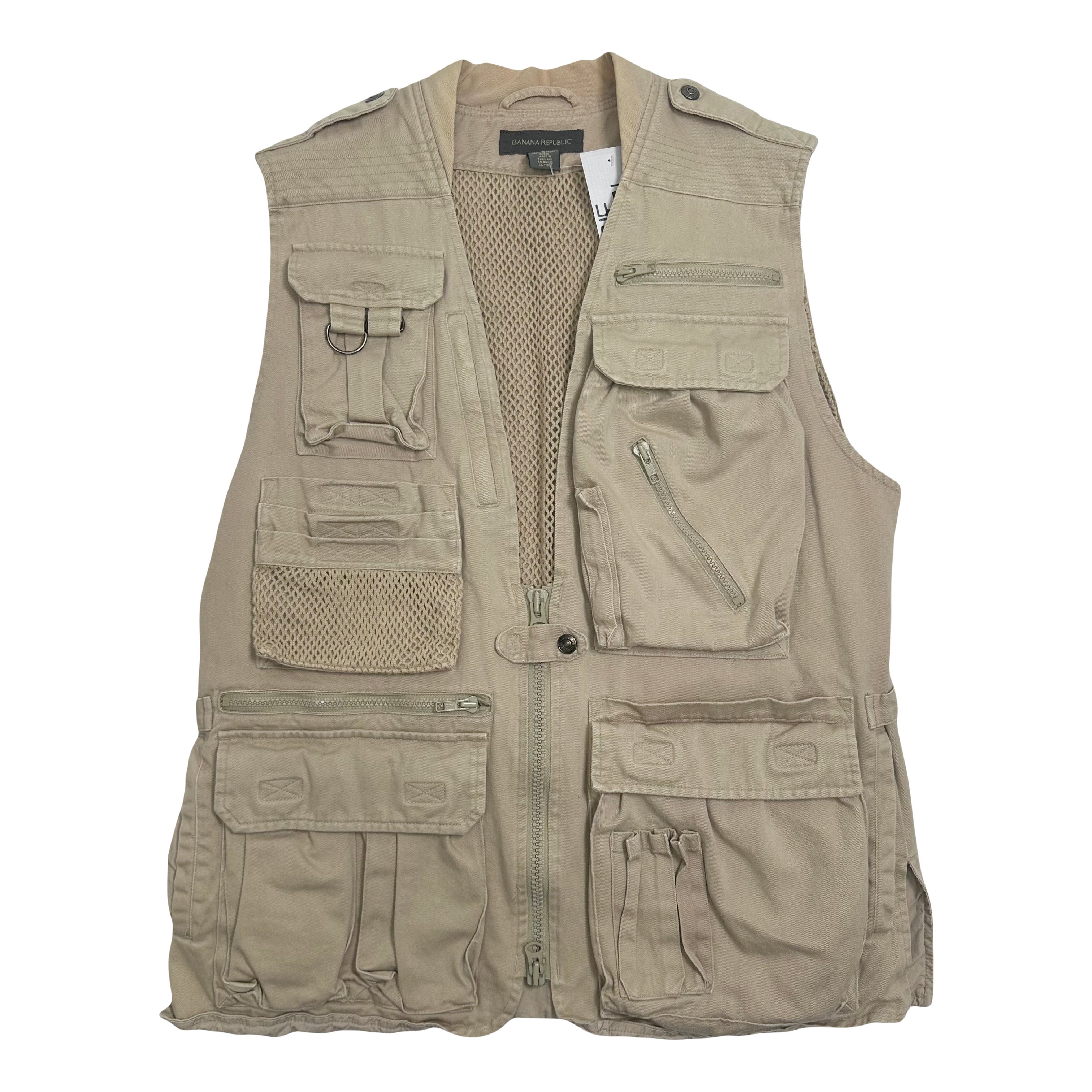 Vintage Banana Republic Fishing Tactical Vest M