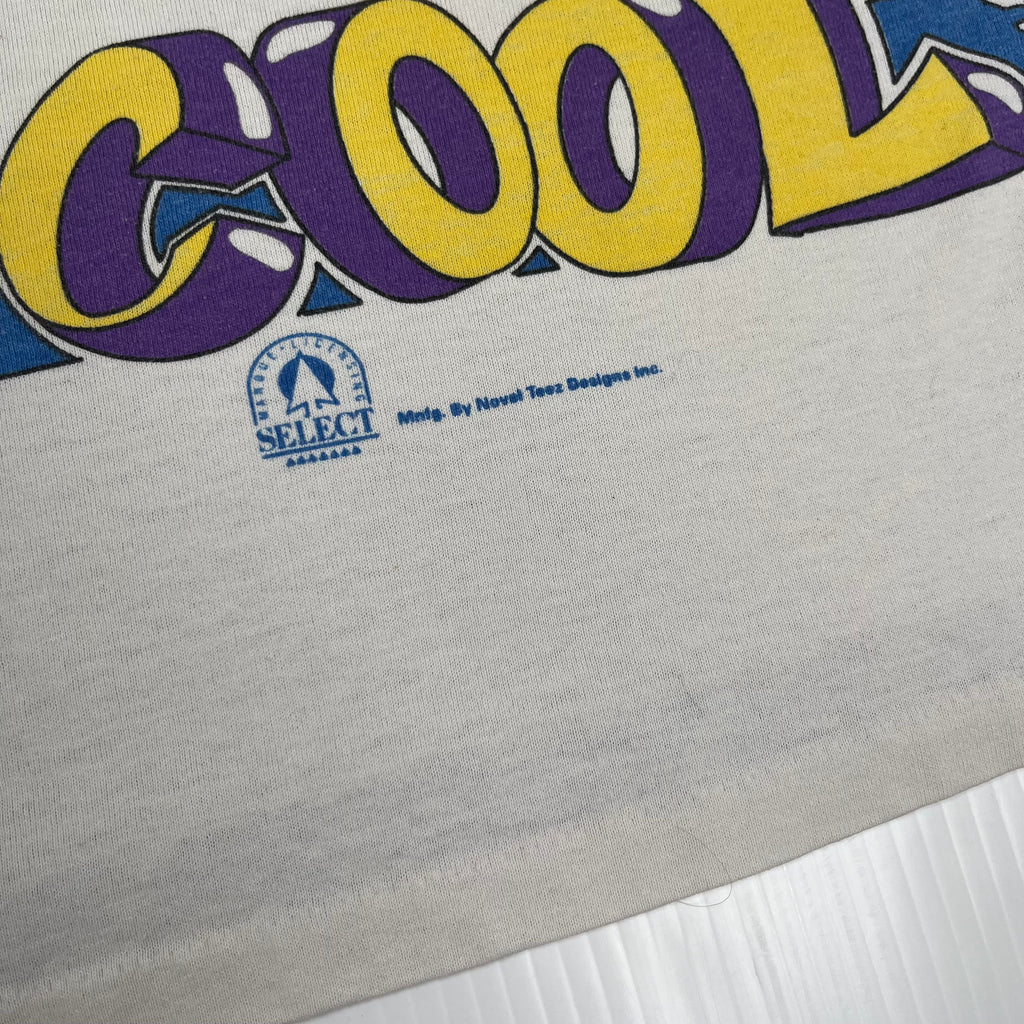 90s Labatt's Blue Light Ice Cool Polar Bear Tee L