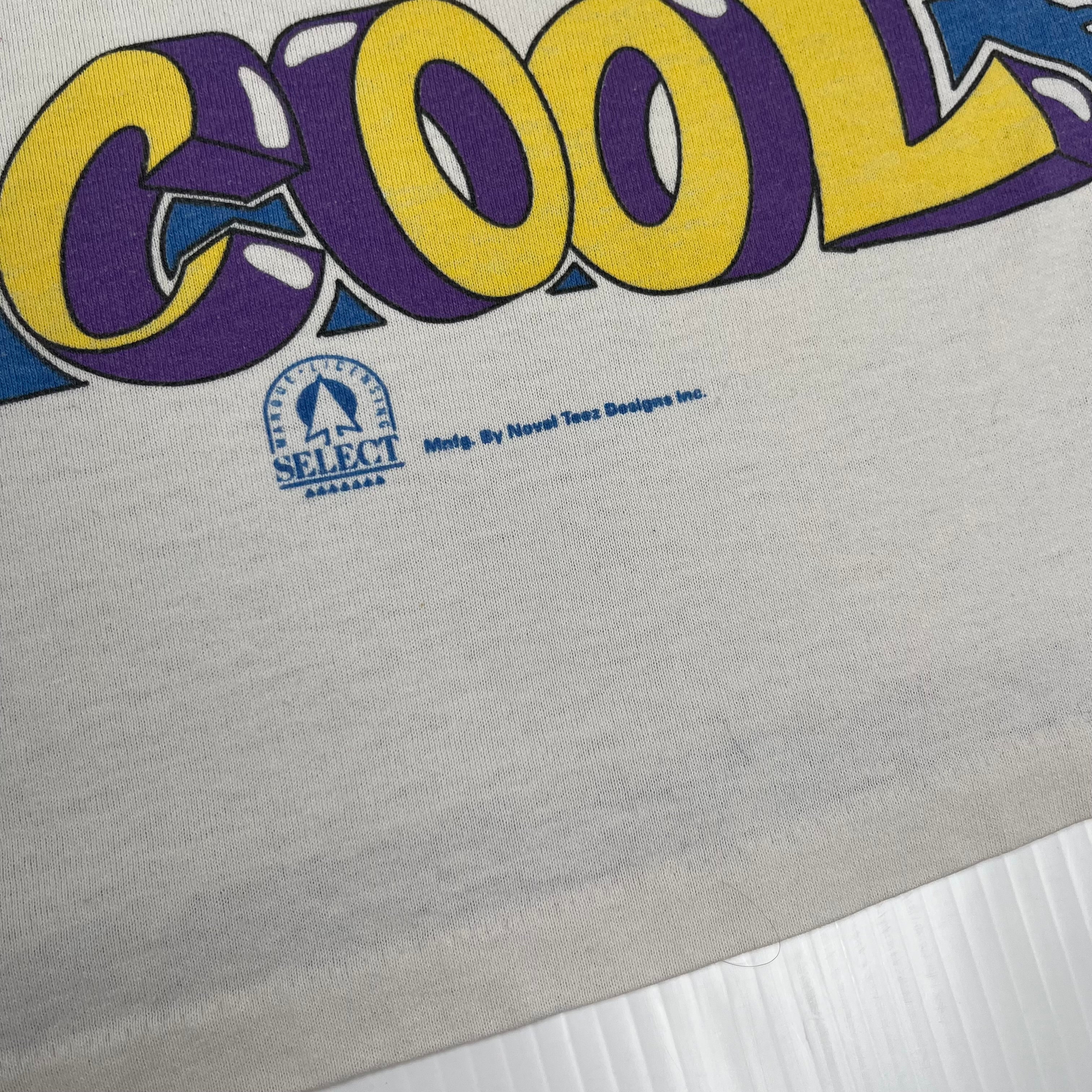 90s Labatt's Blue Light Ice Cool Polar Bear Tee L