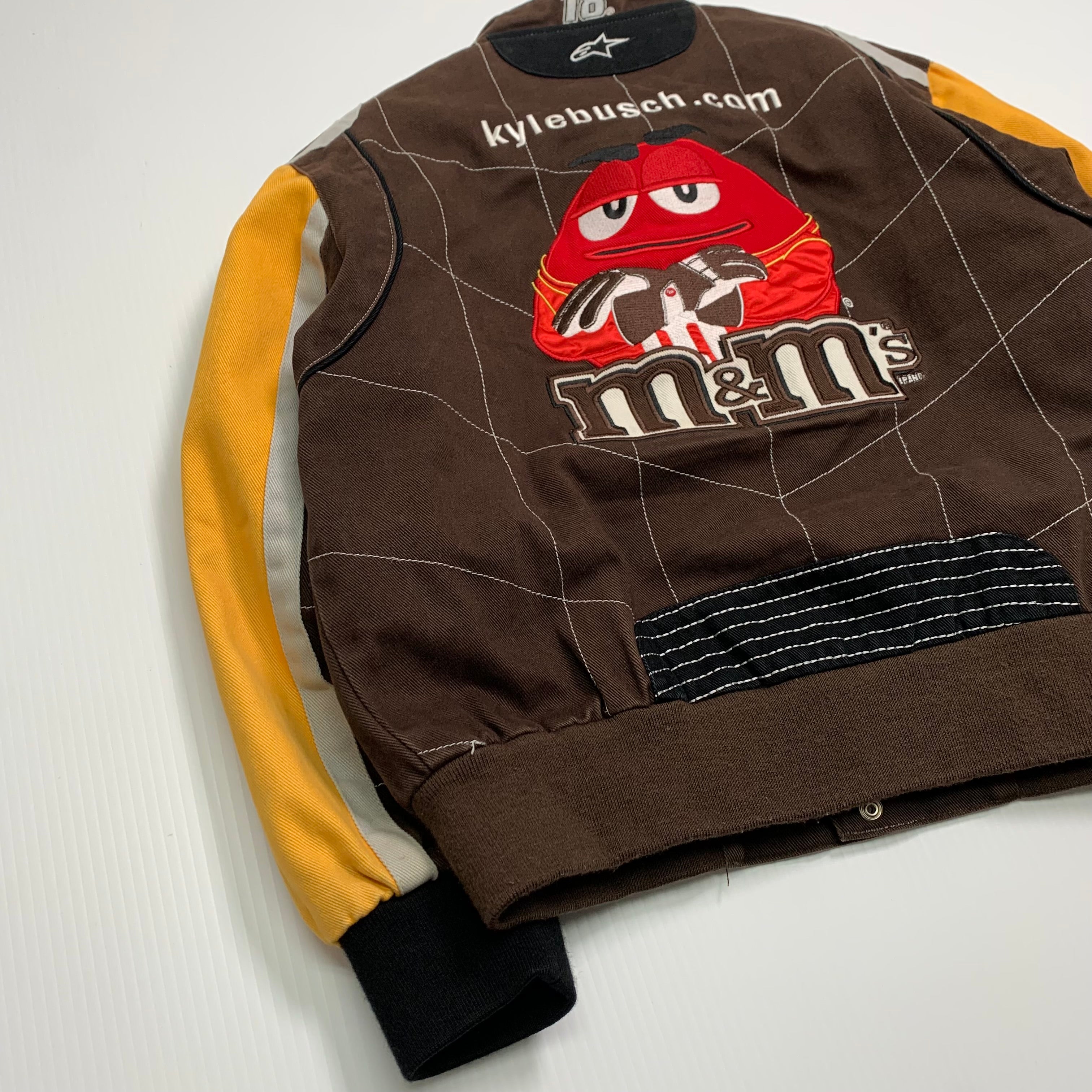 Vintage Jeff Hamilton M&M's Racing Jacket Youth XL