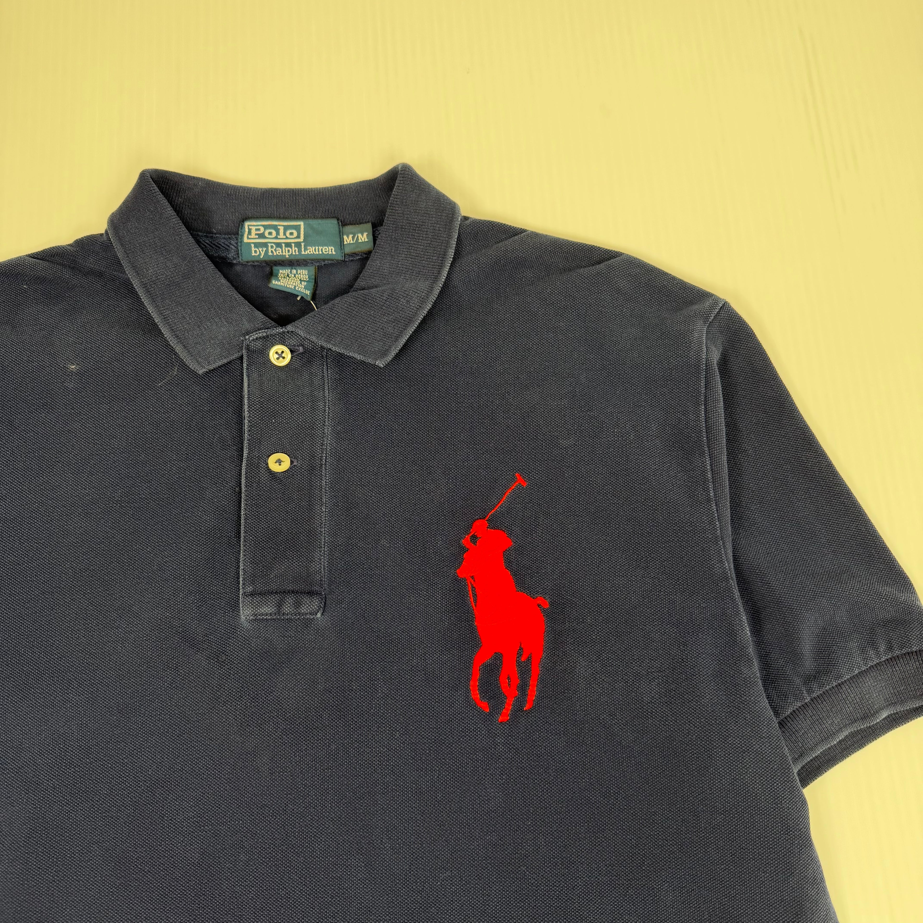 Vintage Polo Ralph Lauren Horseman Polo Shirt M