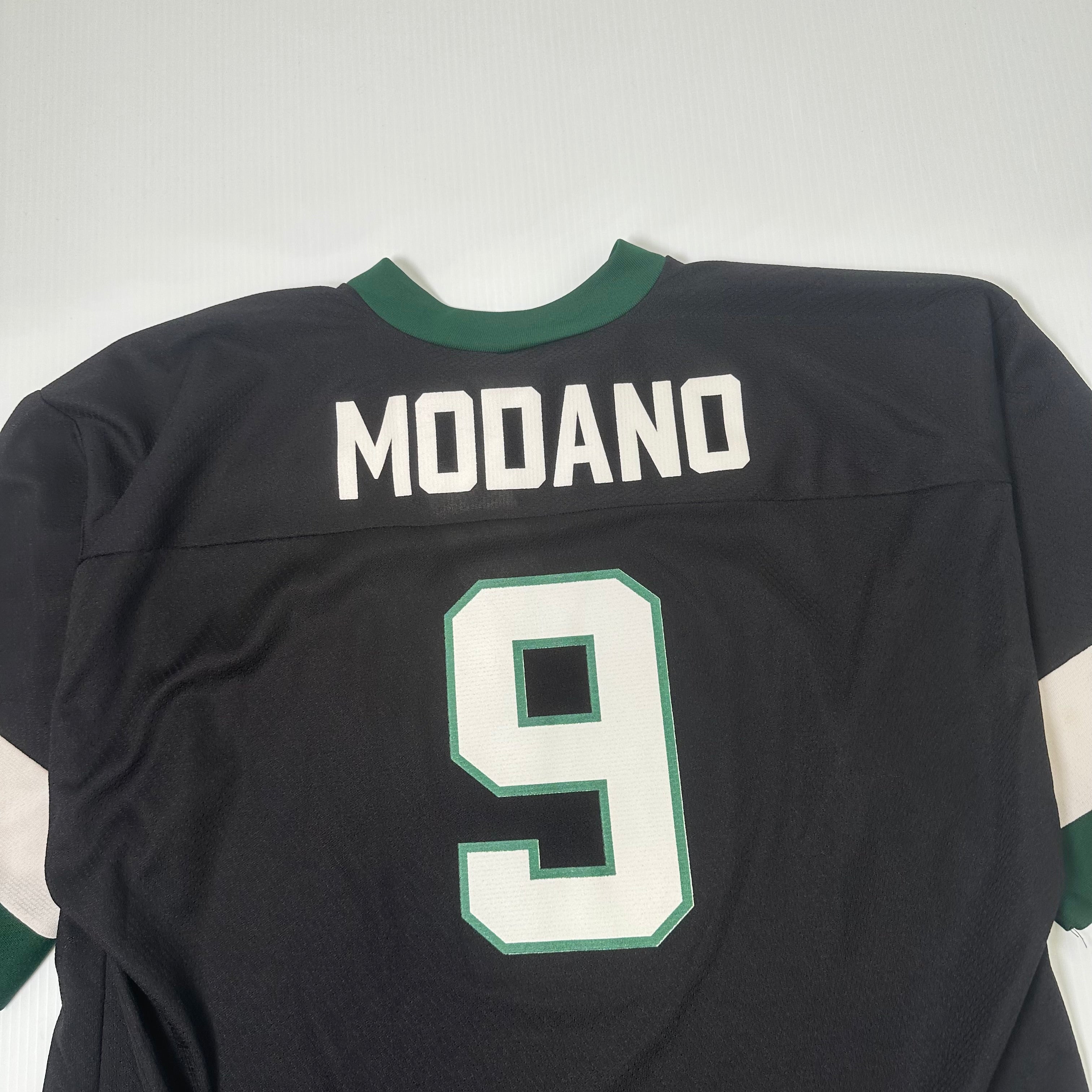 Vintage Logo 7 Dallas Stars Modano #9 Short Sleeve Jersey L